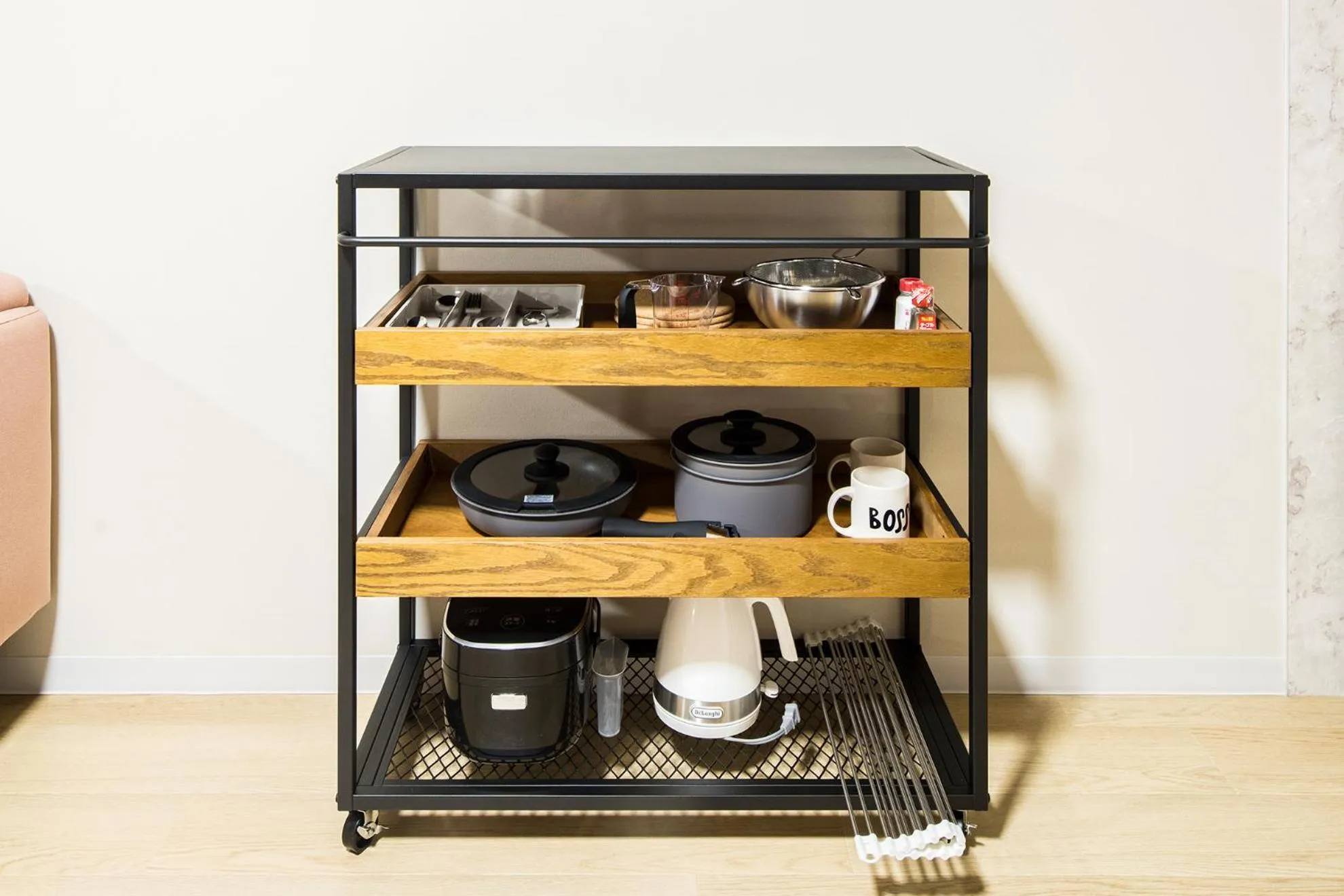 Kitchen or kitchenette in Section L Residence Ginza