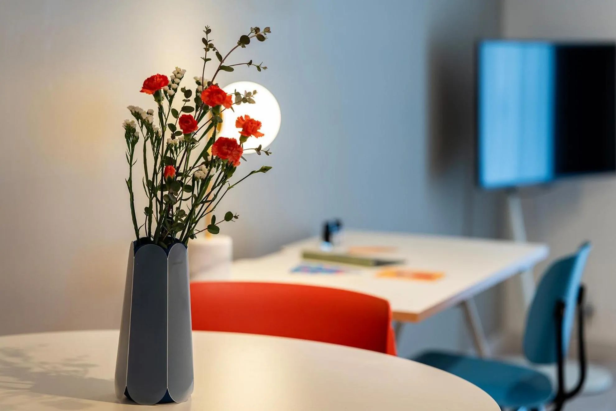 Living room in Section L Residence Ginza