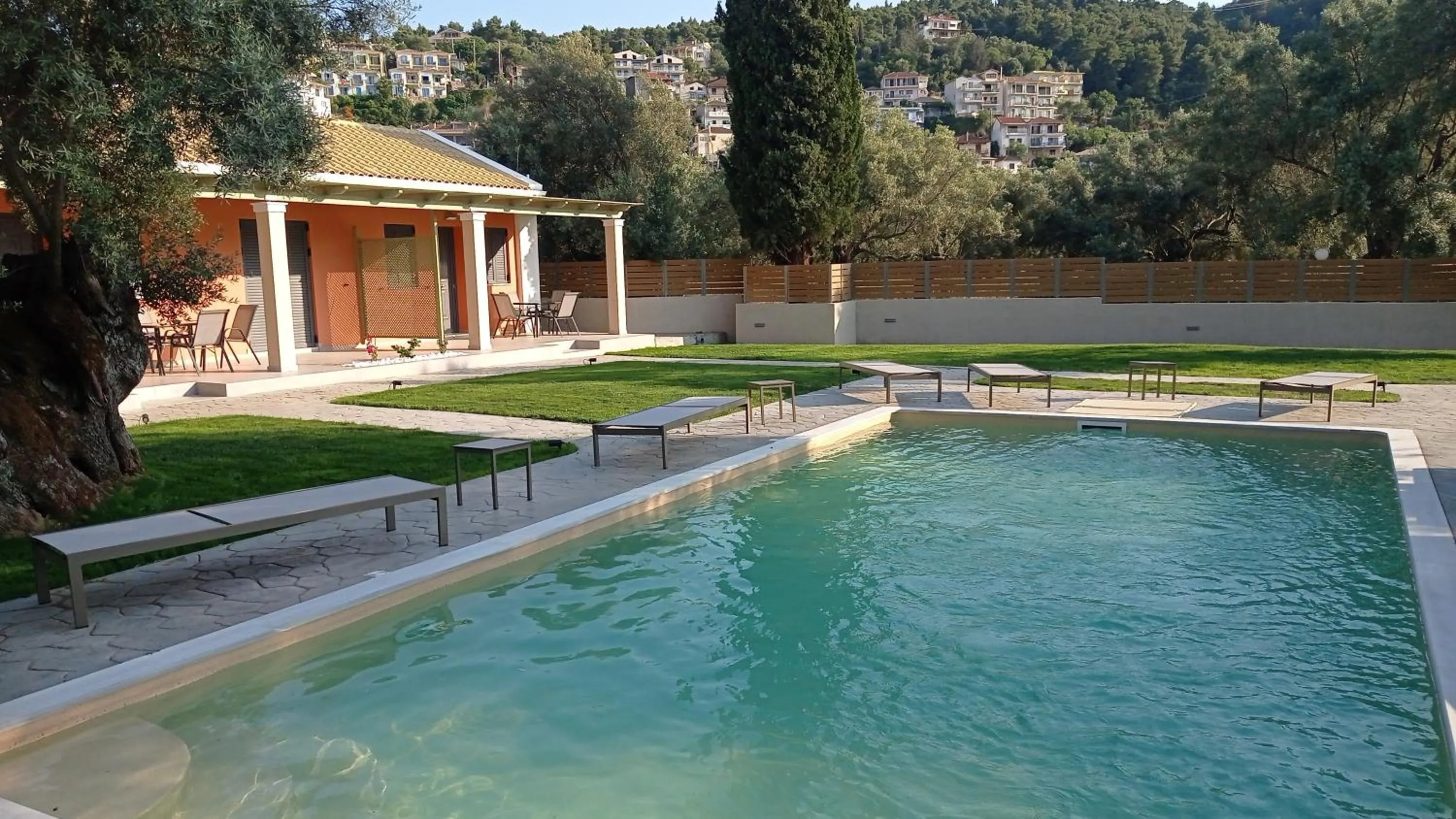 Pool view in Seadrop Suites