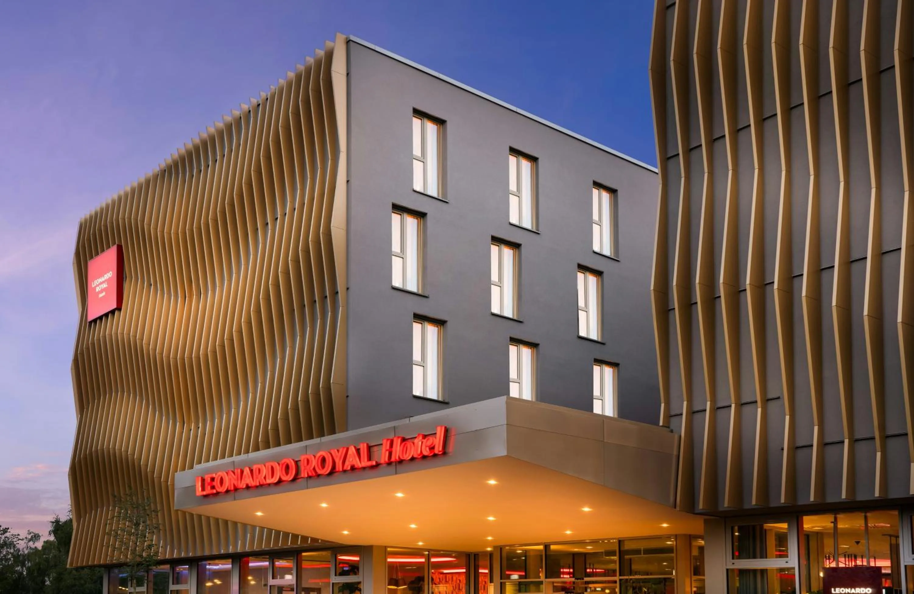 Property building in Leonardo Royal Hotel Cologne Bonn Airport