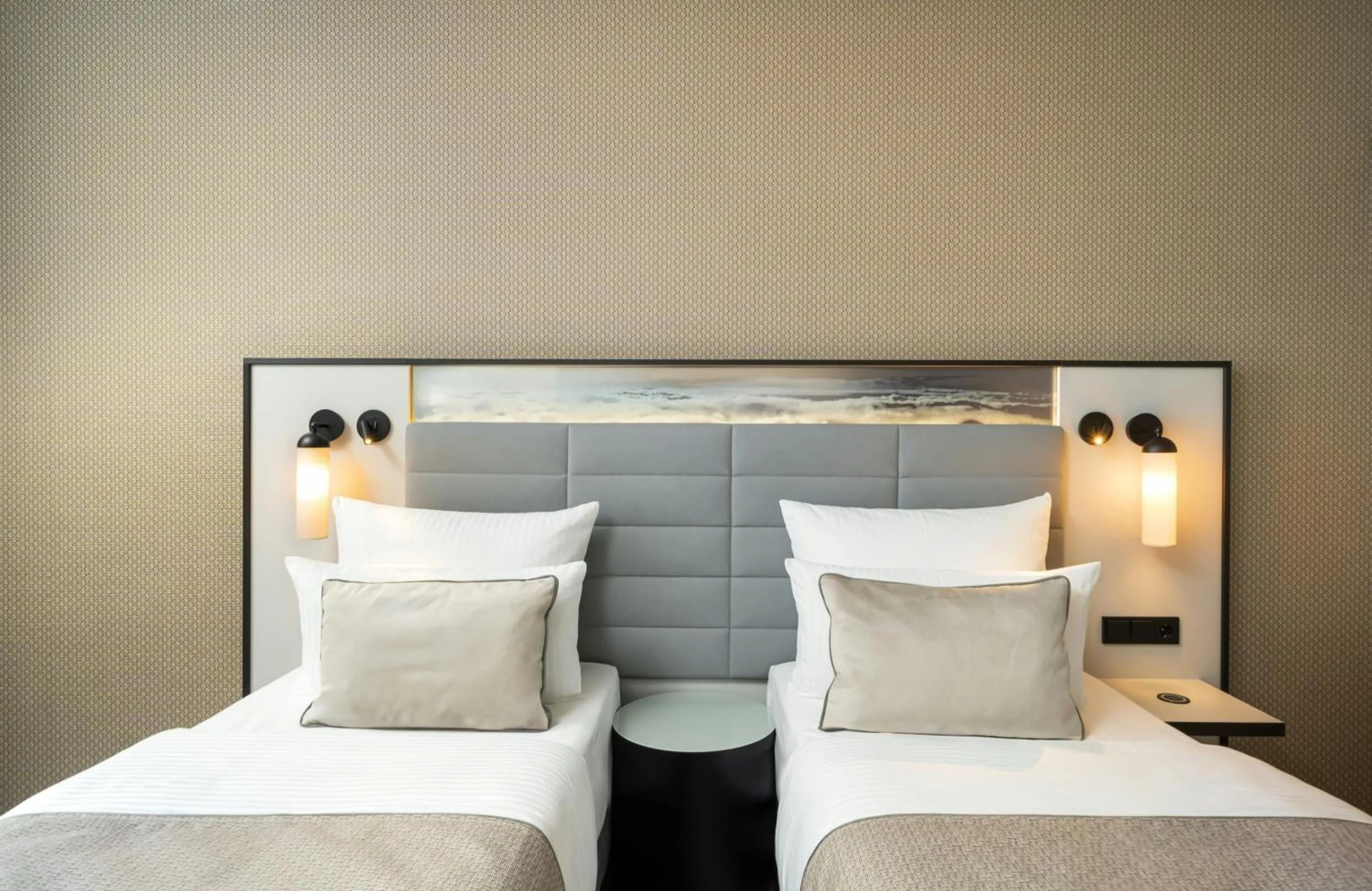 Photo of the whole room, Bed in Leonardo Royal Hotel Cologne Bonn Airport