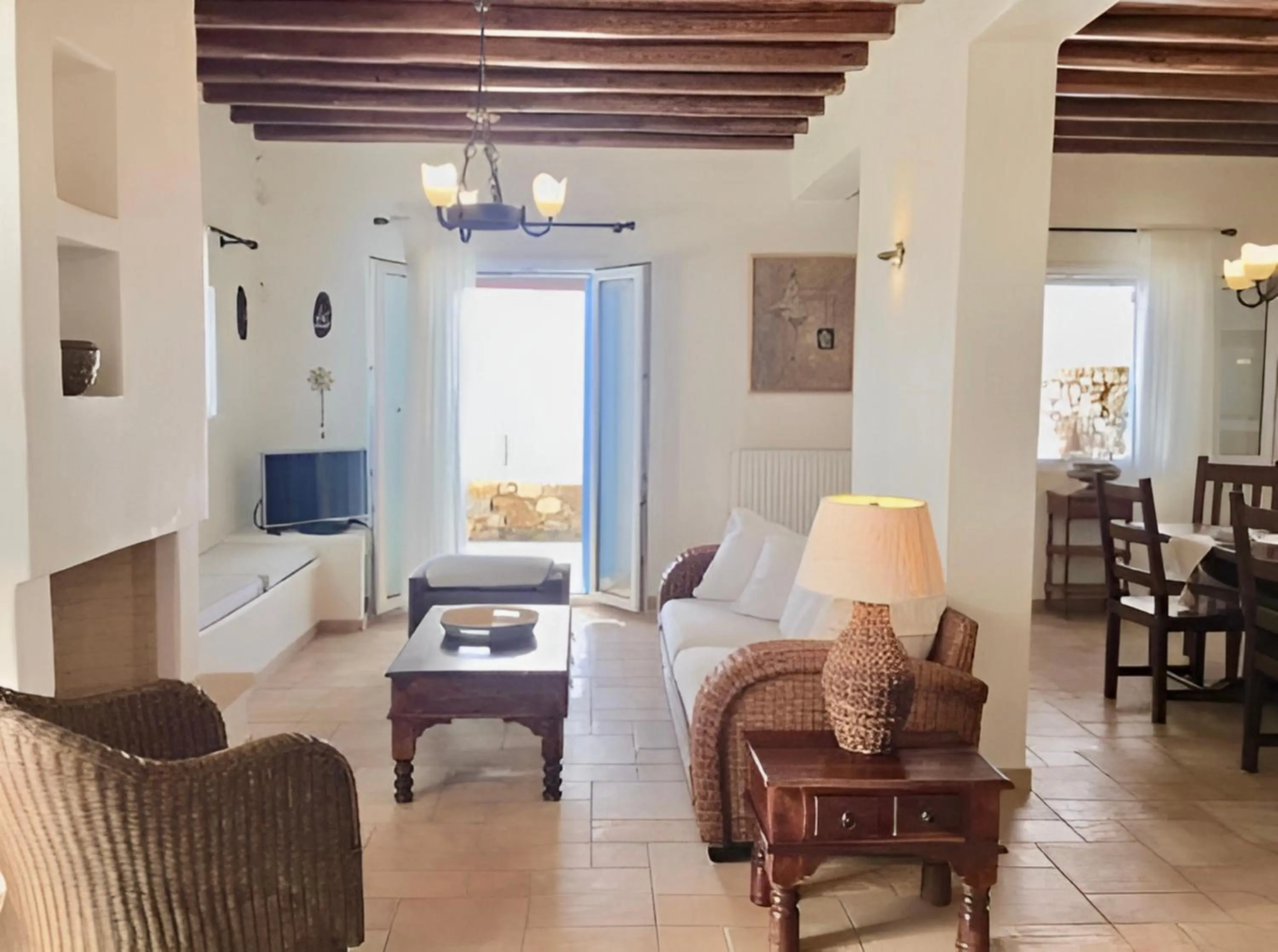 TV and multimedia in Mykonos Dot - The Villas