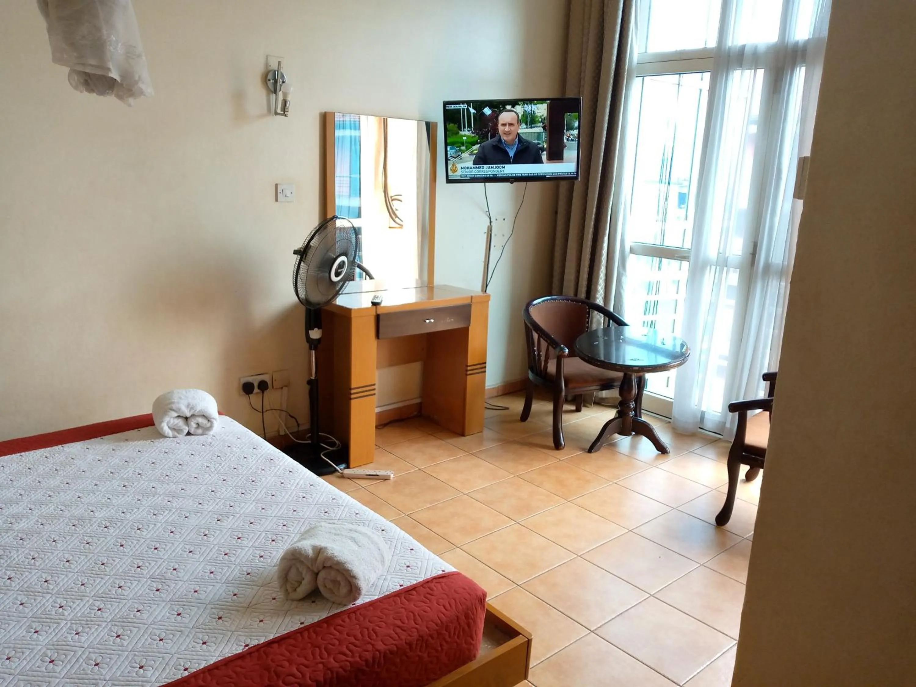 Bed in DOUBLE FIVE HOTEL