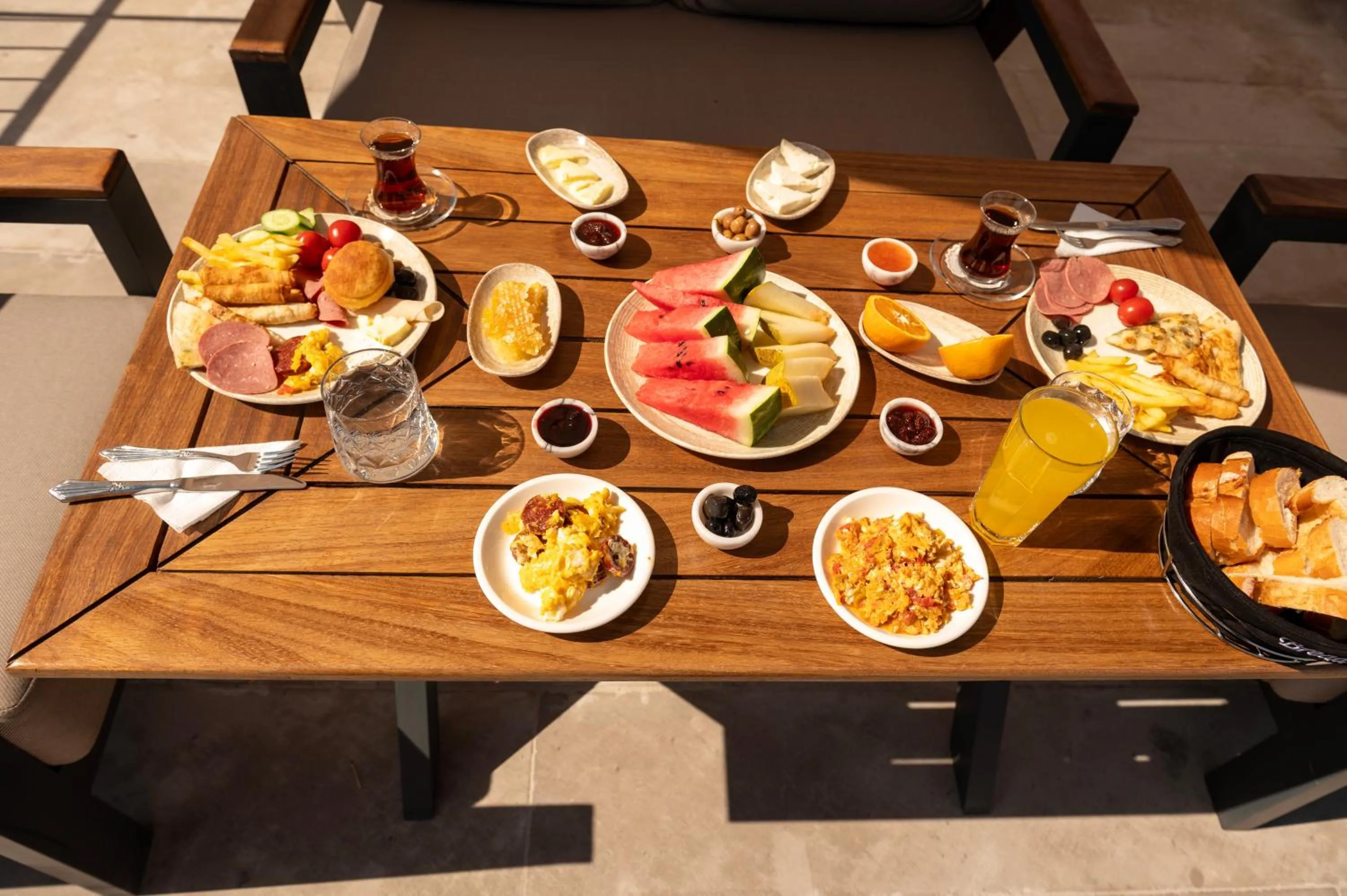 Breakfast in Ages in Cappadocia