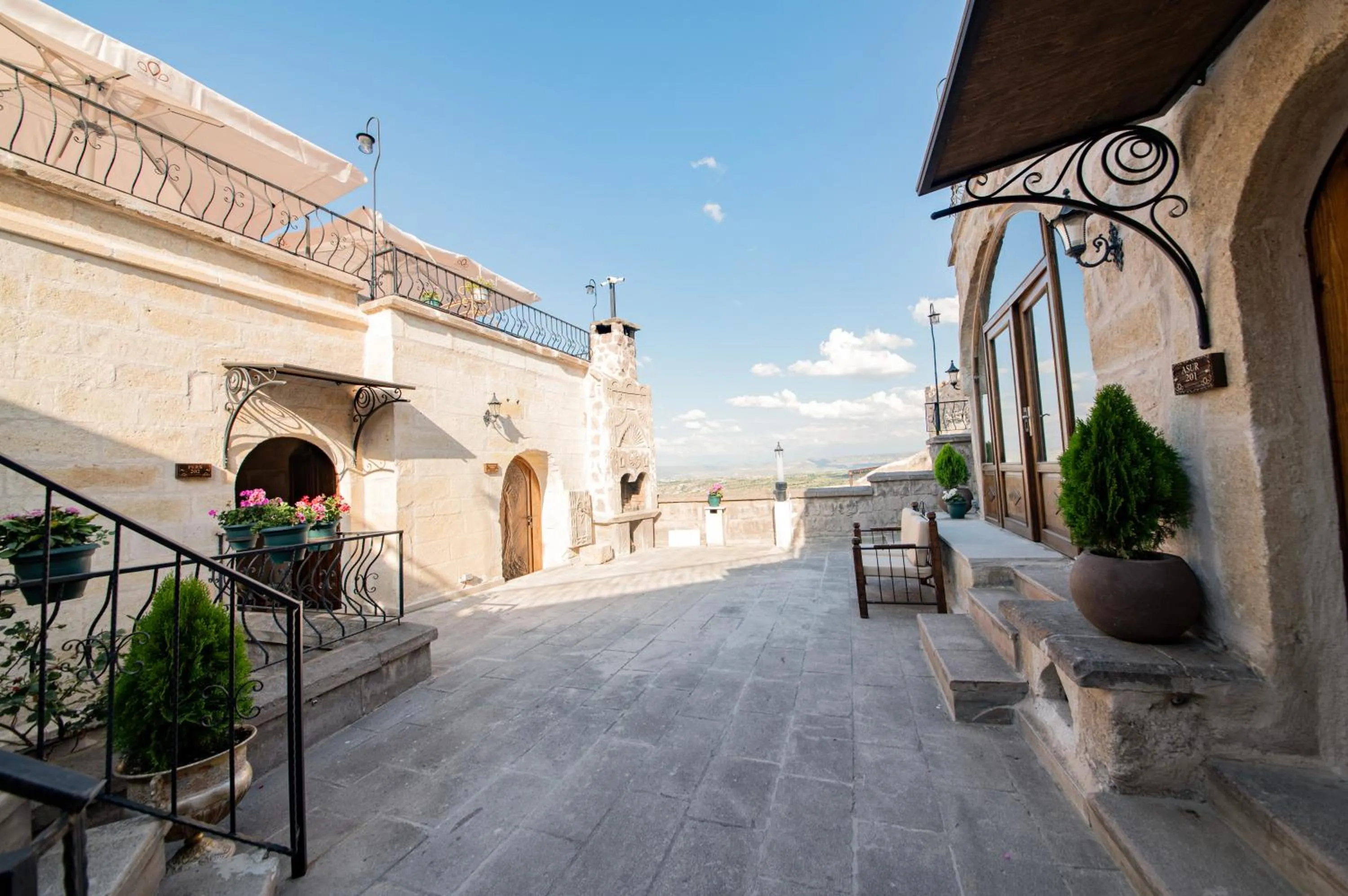 Patio in Ages in Cappadocia