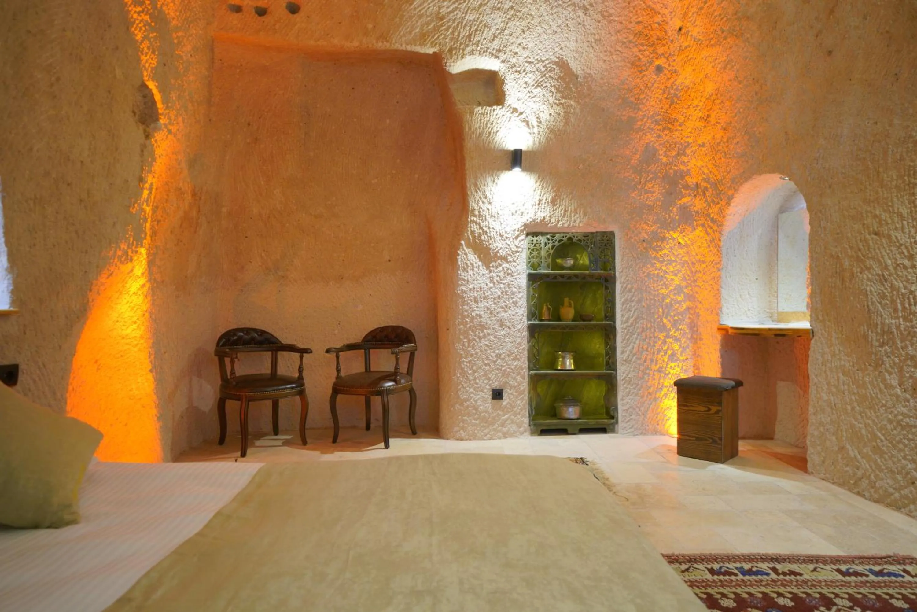 Seating area, Bed in Ages in Cappadocia