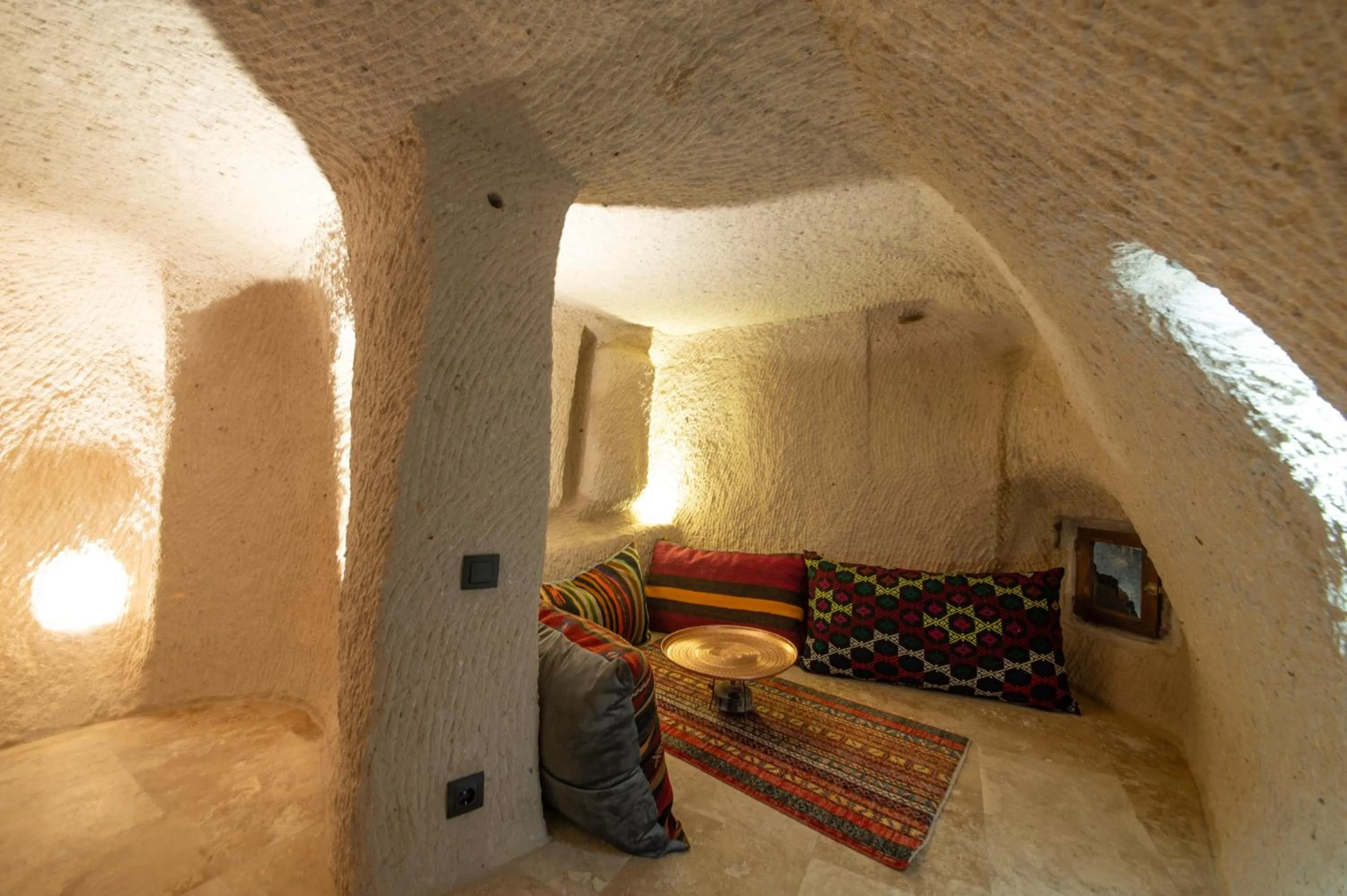 Seating area, Bed in Ages in Cappadocia