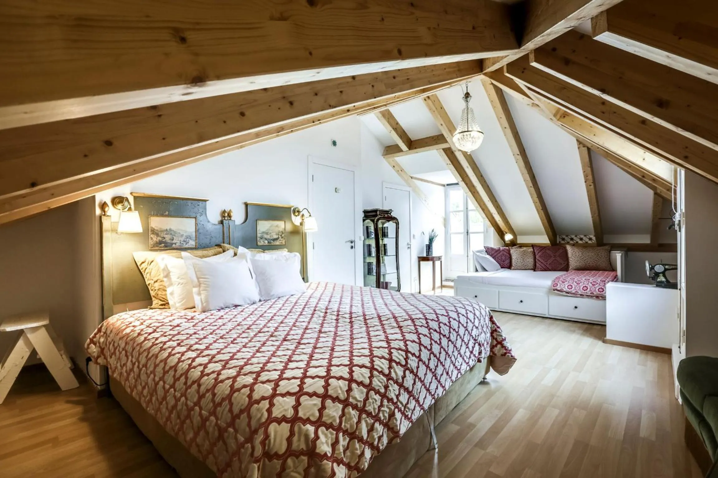 Bedroom, Bed in LUXa Charm House by LovelyStay