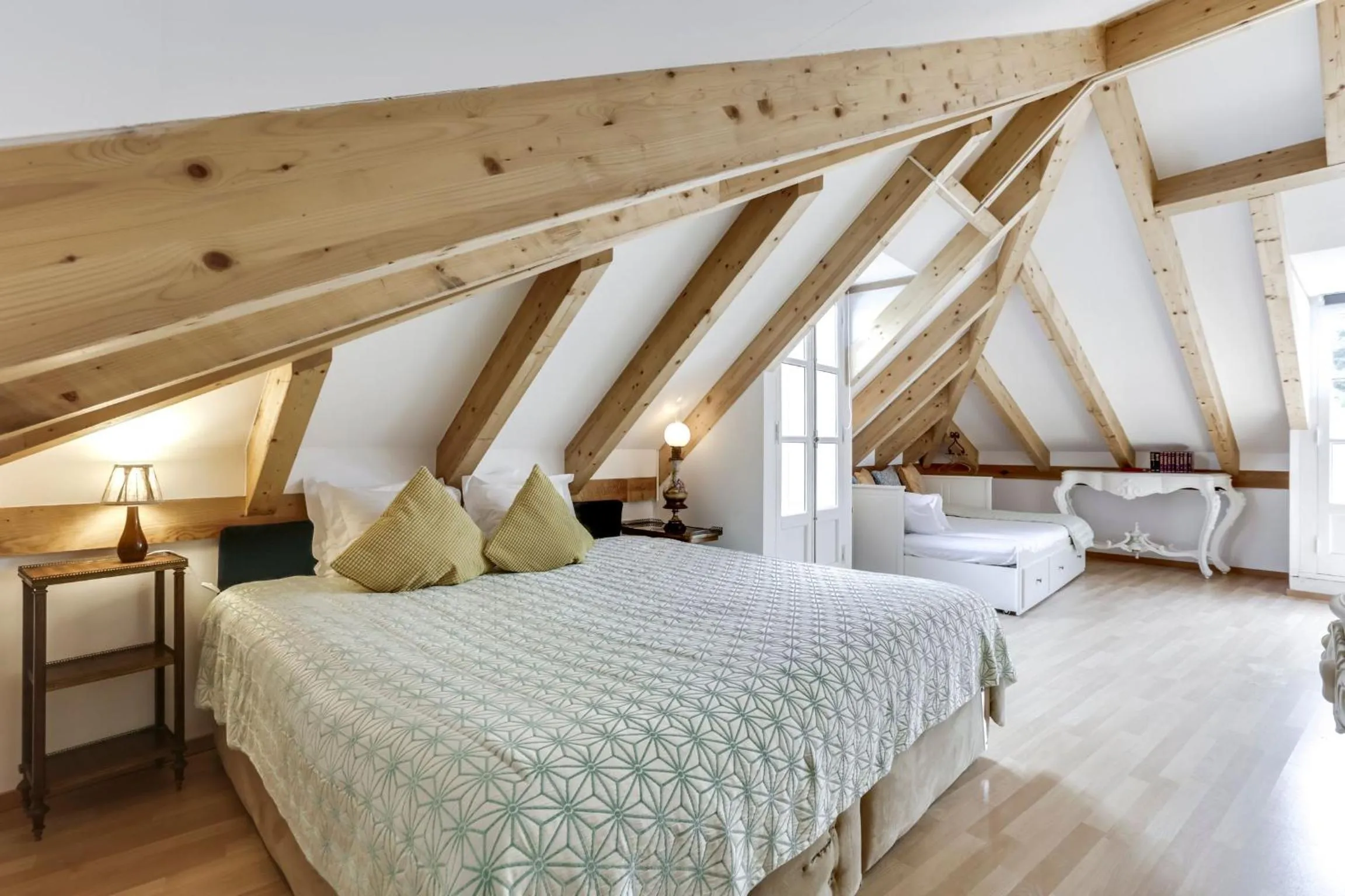 Bedroom, Bed in LUXa Charm House by LovelyStay