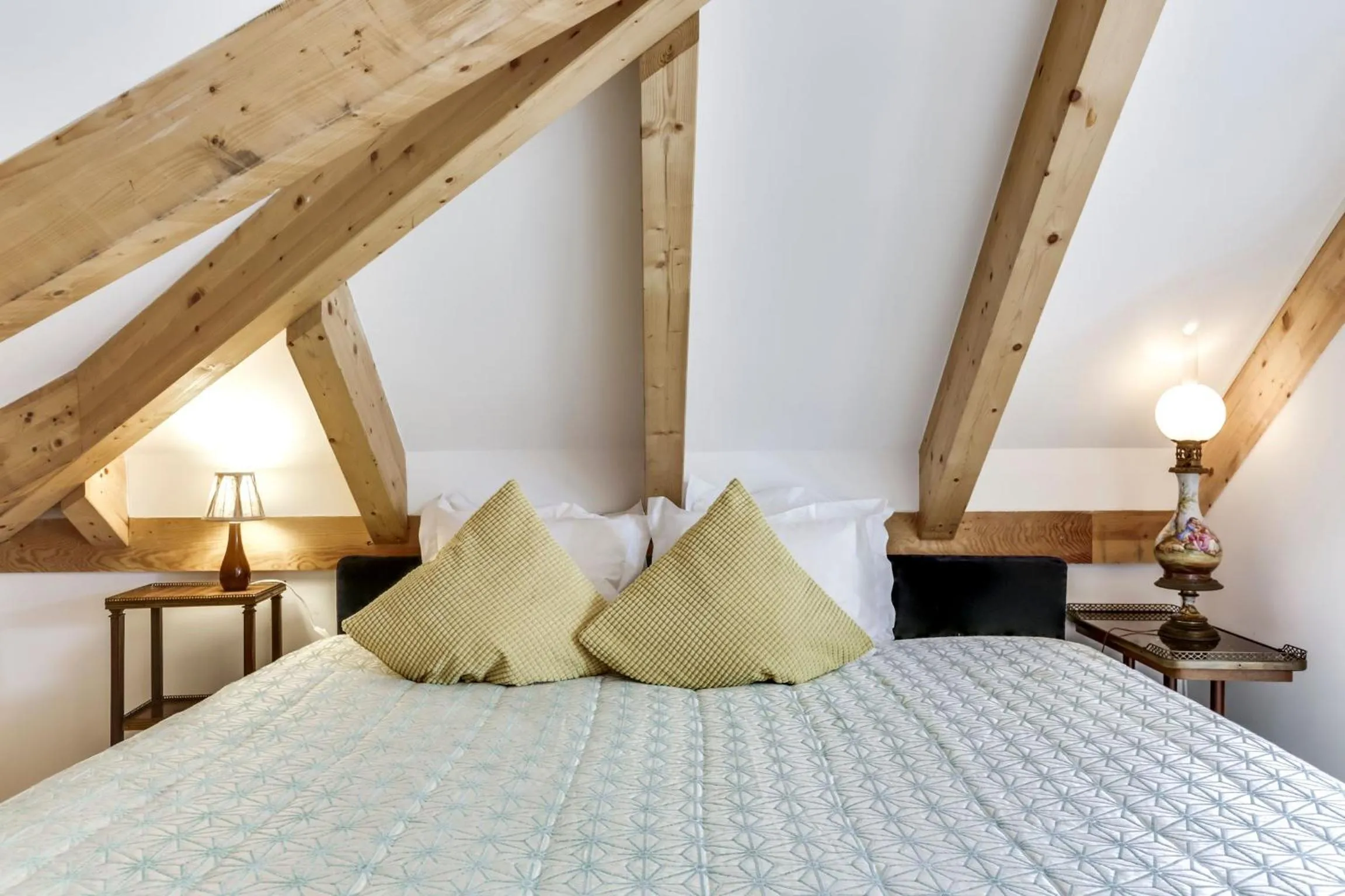 Bedroom, Bed in LUXa Charm House by LovelyStay