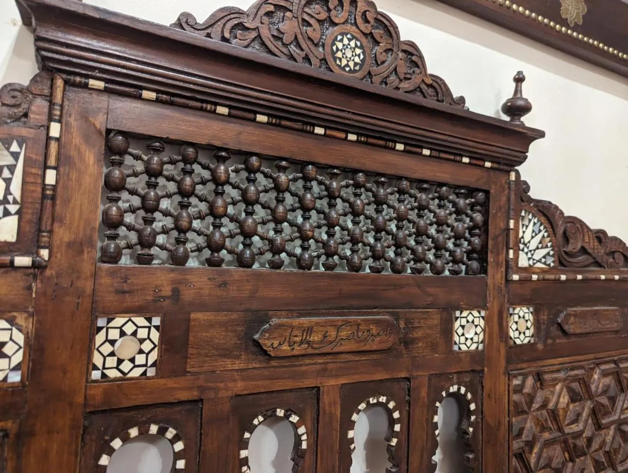 Decorative detail in Eileen Hotel Cairo