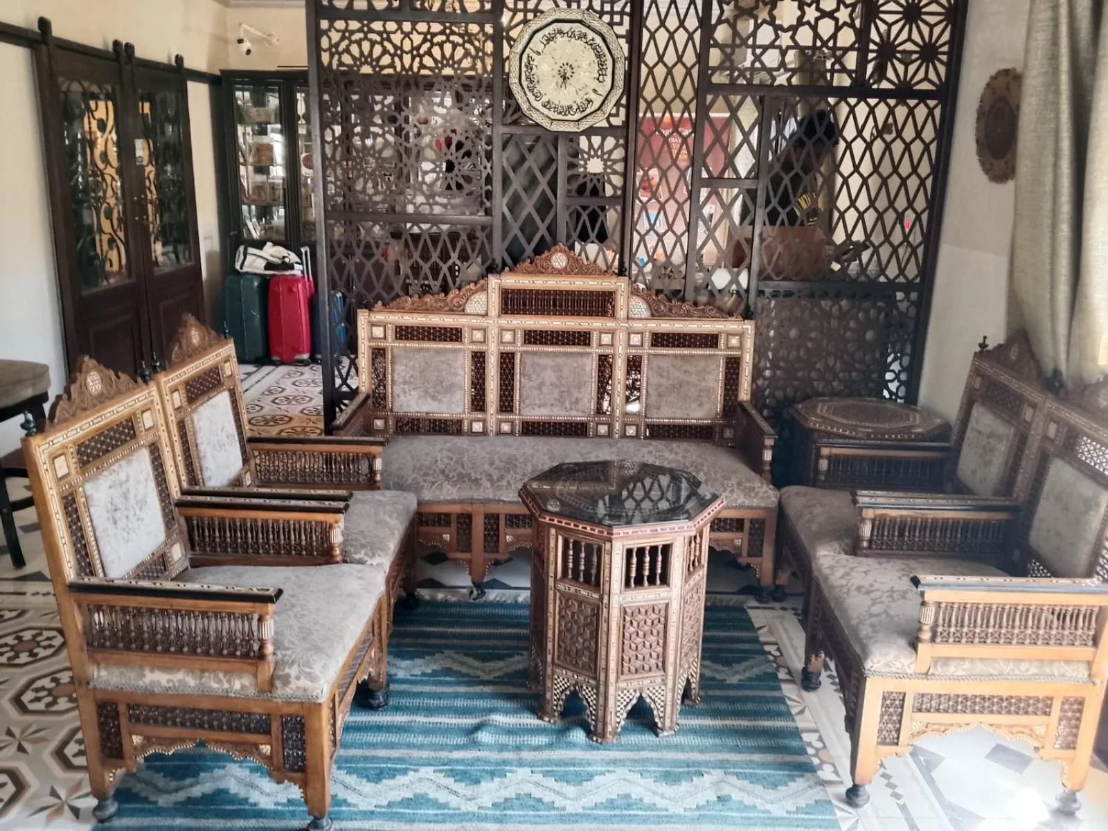 Lobby or reception in Eileen Hotel Cairo