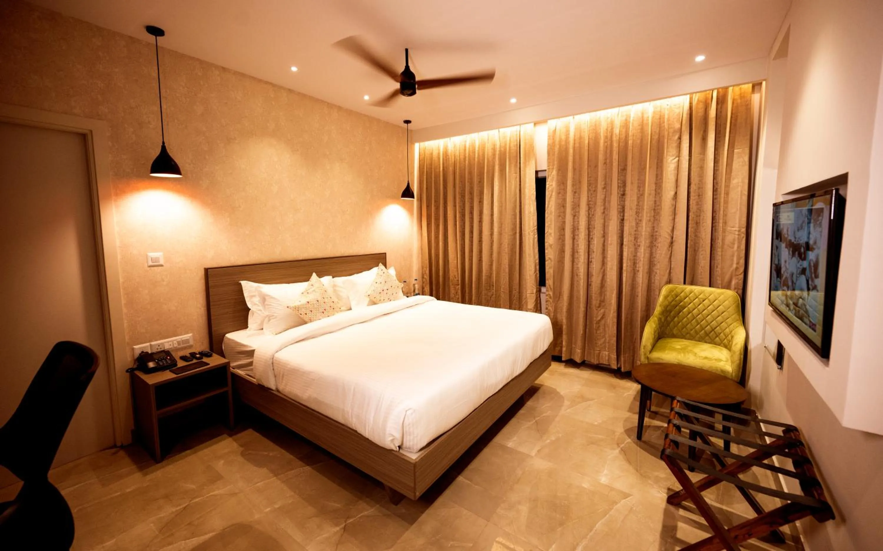Bedroom, Bed in The Beacon Hotel Visakhapatnam
