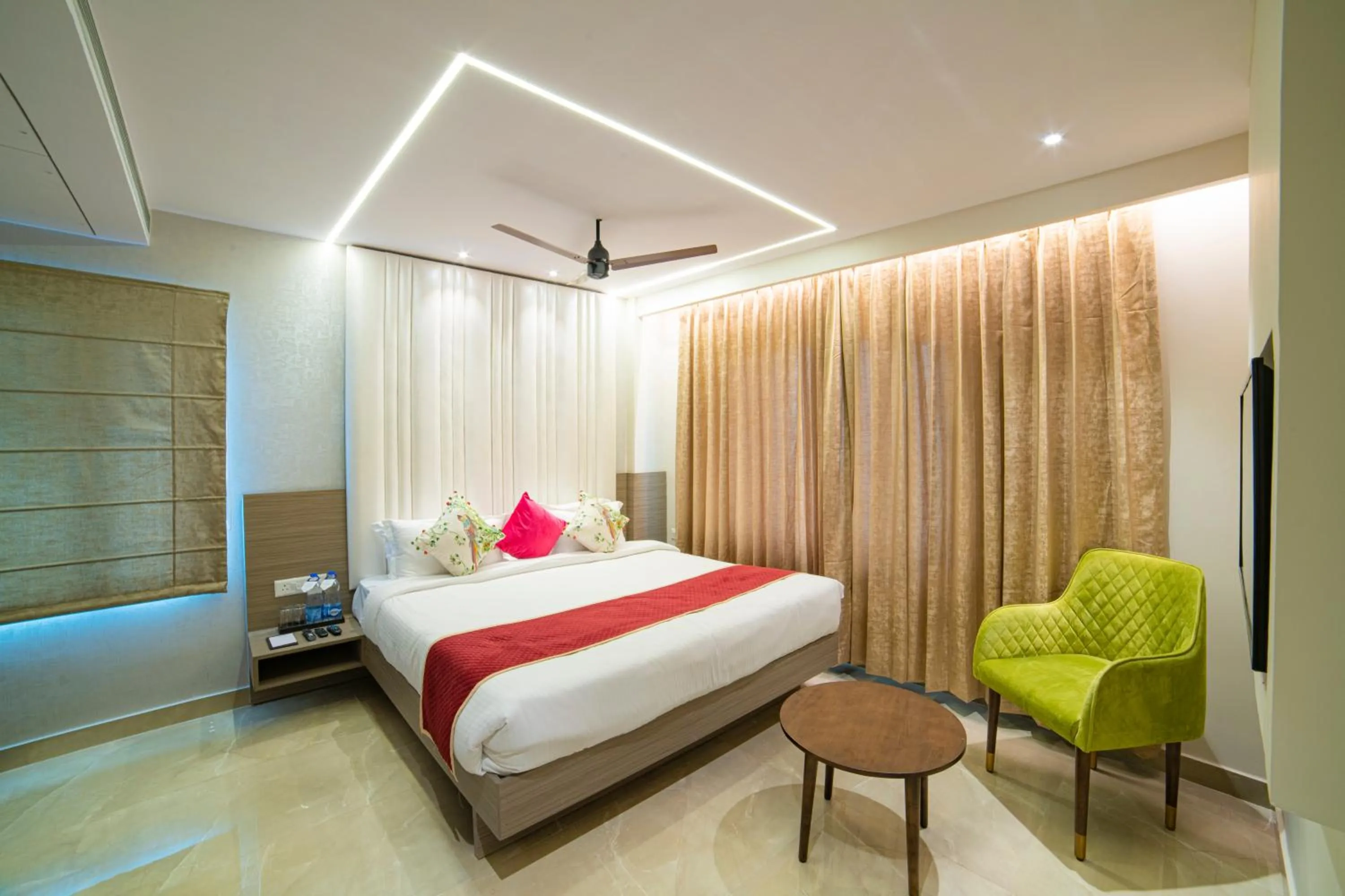 Bedroom, Bed in The Beacon Hotel Visakhapatnam