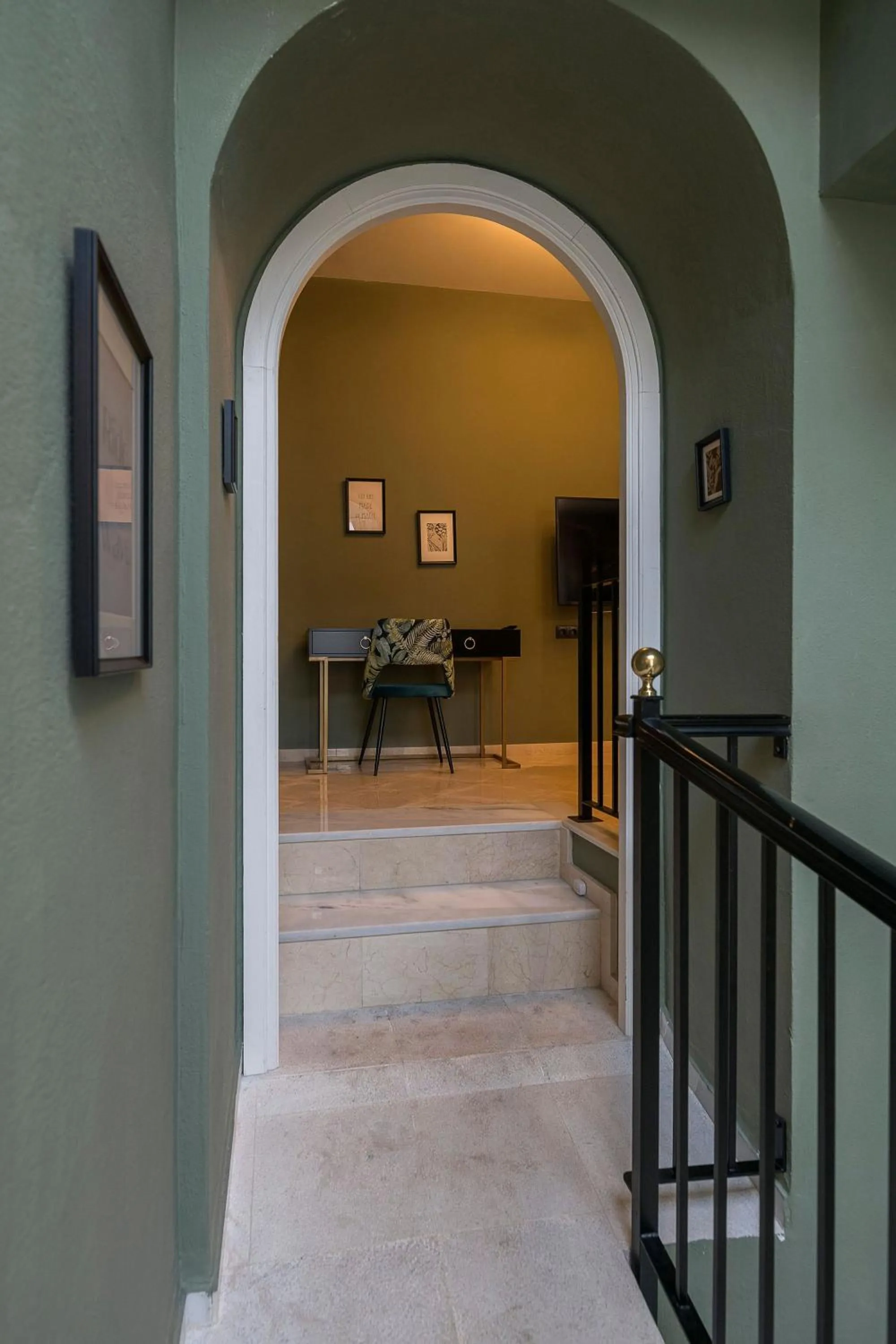 Living room in Boutique Suites