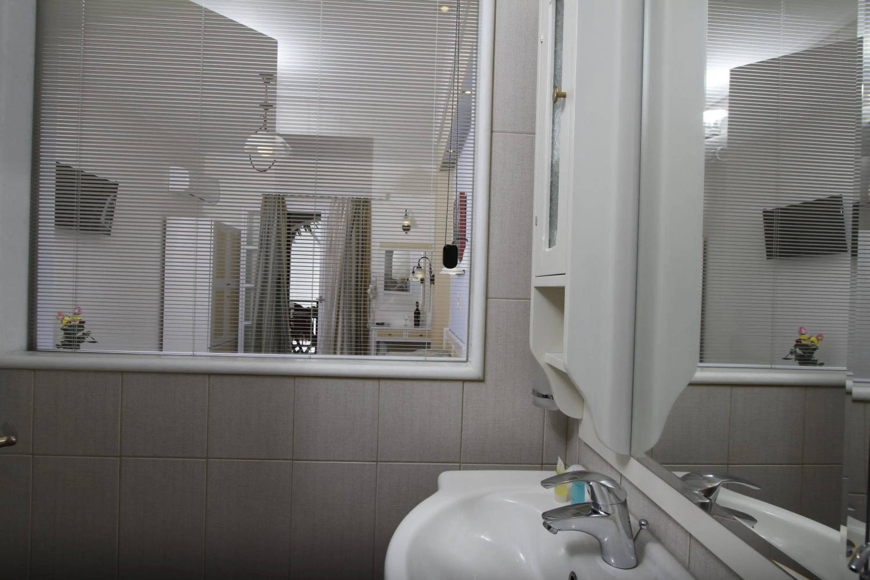 Bathroom in Katerina Hotel