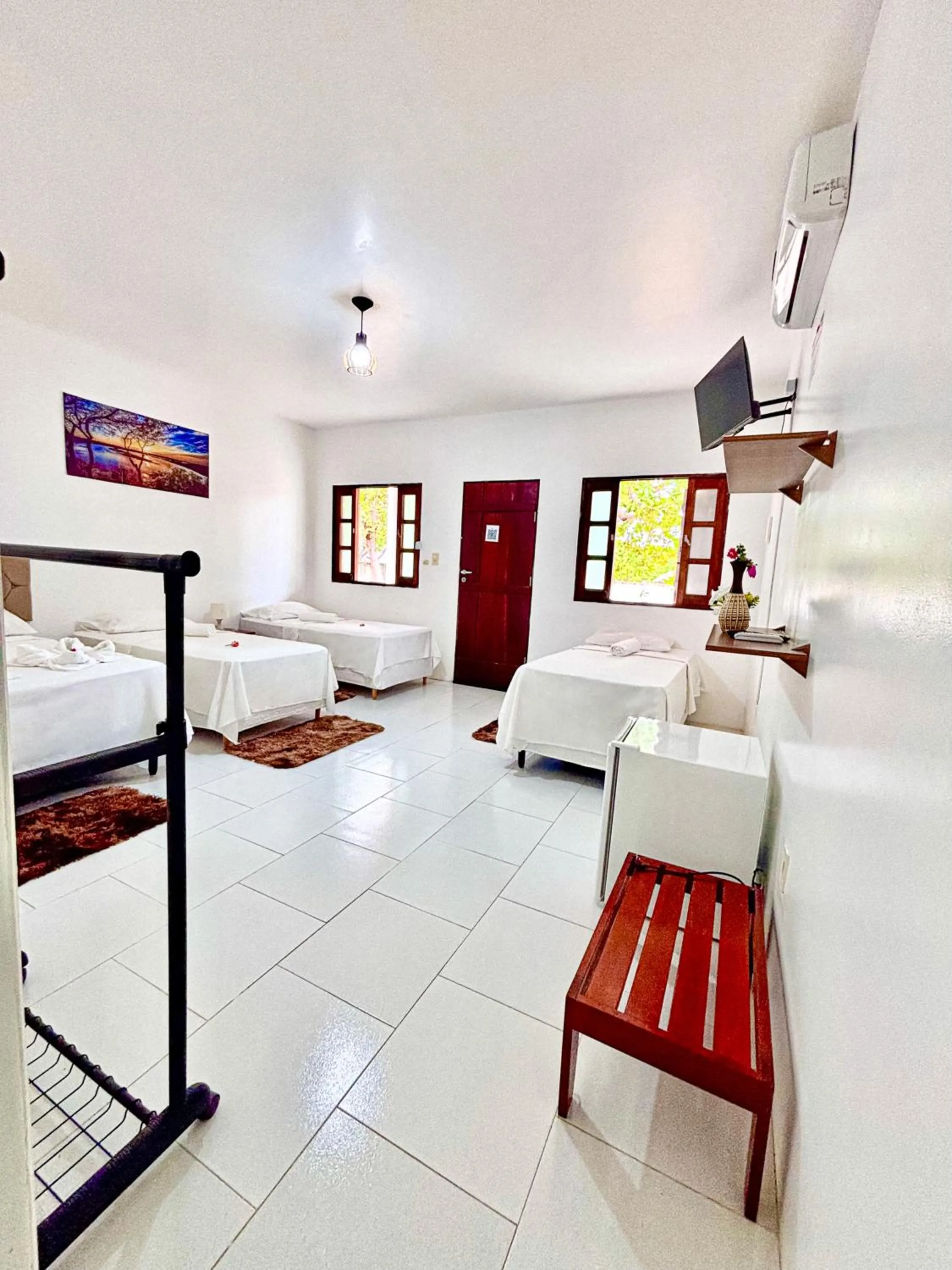 Bed in POUSADA ESTRELA DA MANHÃ