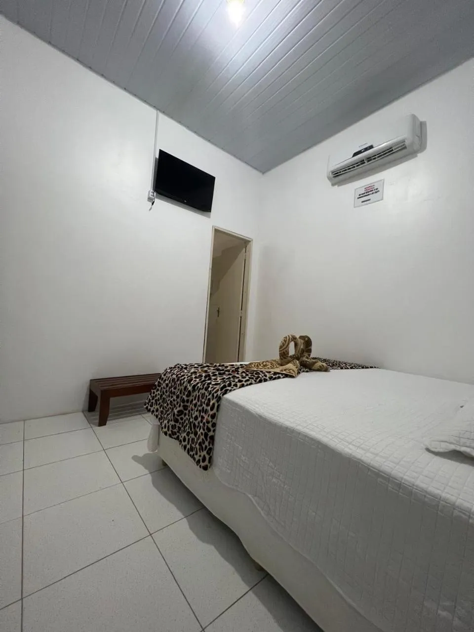 Bed in POUSADA ESTRELA DA MANHÃ