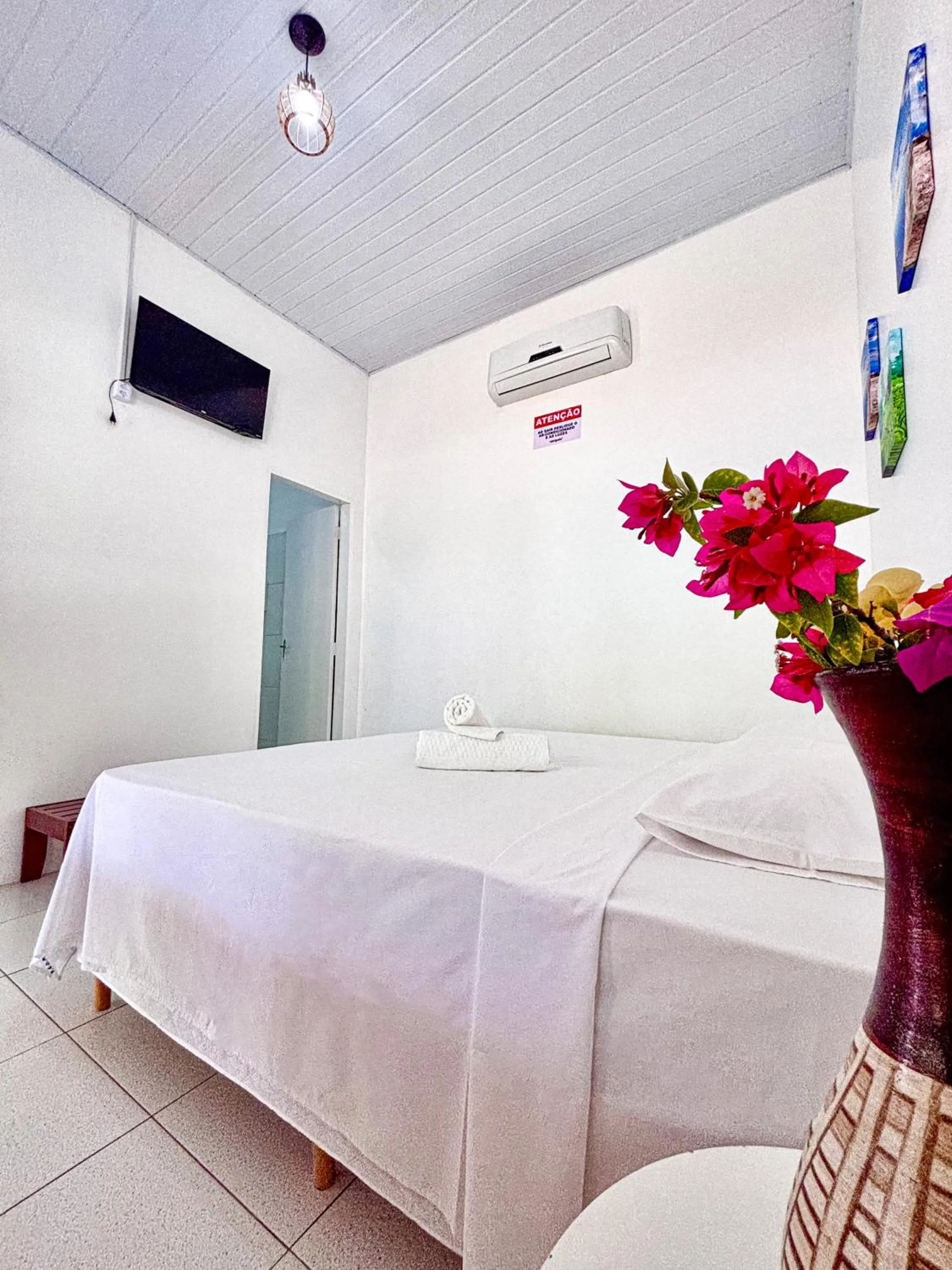 Bed in POUSADA ESTRELA DA MANHÃ