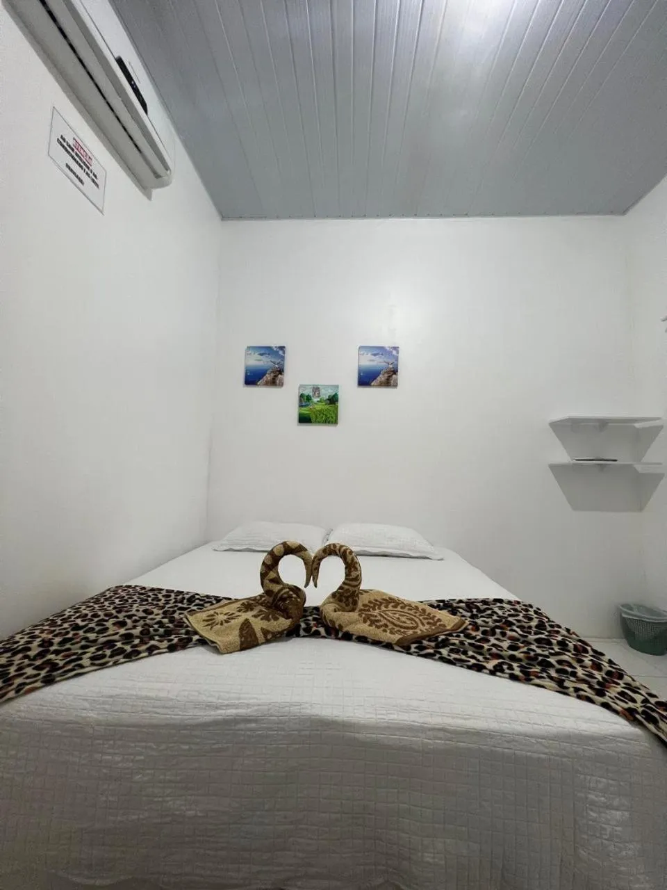 Bed in POUSADA ESTRELA DA MANHÃ