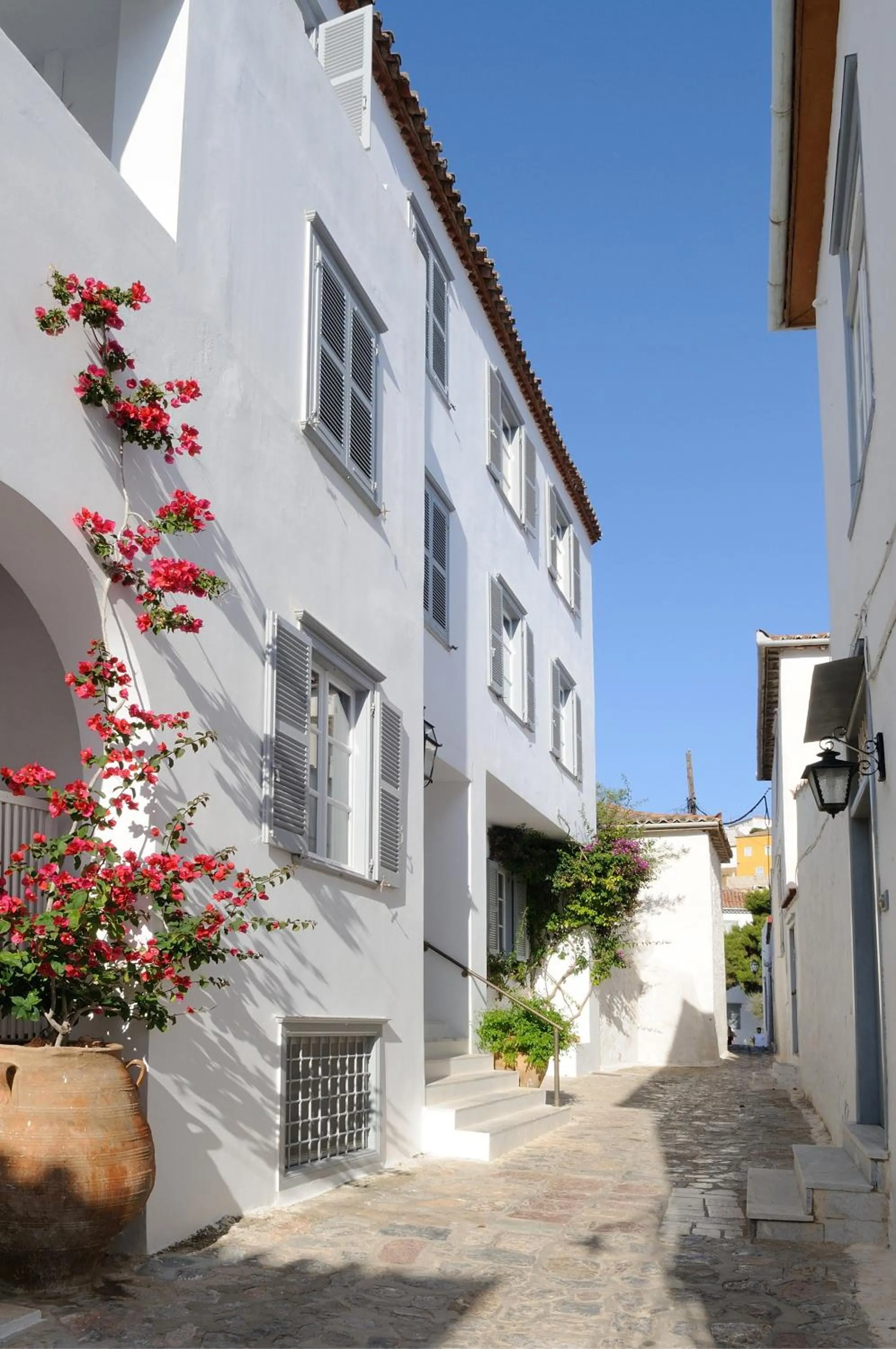 Facade/entrance in Hotel Leto Hydra