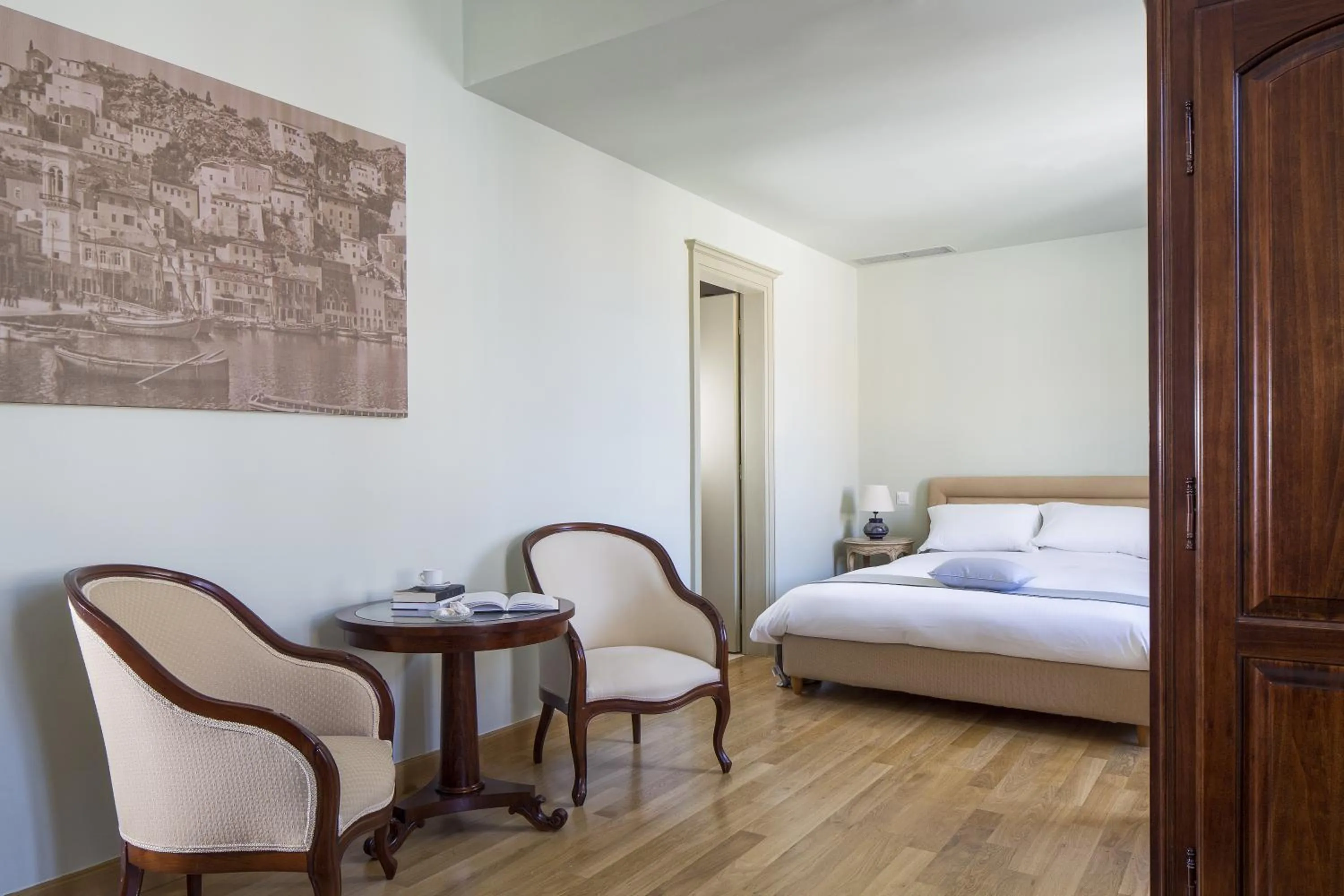 Bedroom, Bed in Hotel Leto Hydra