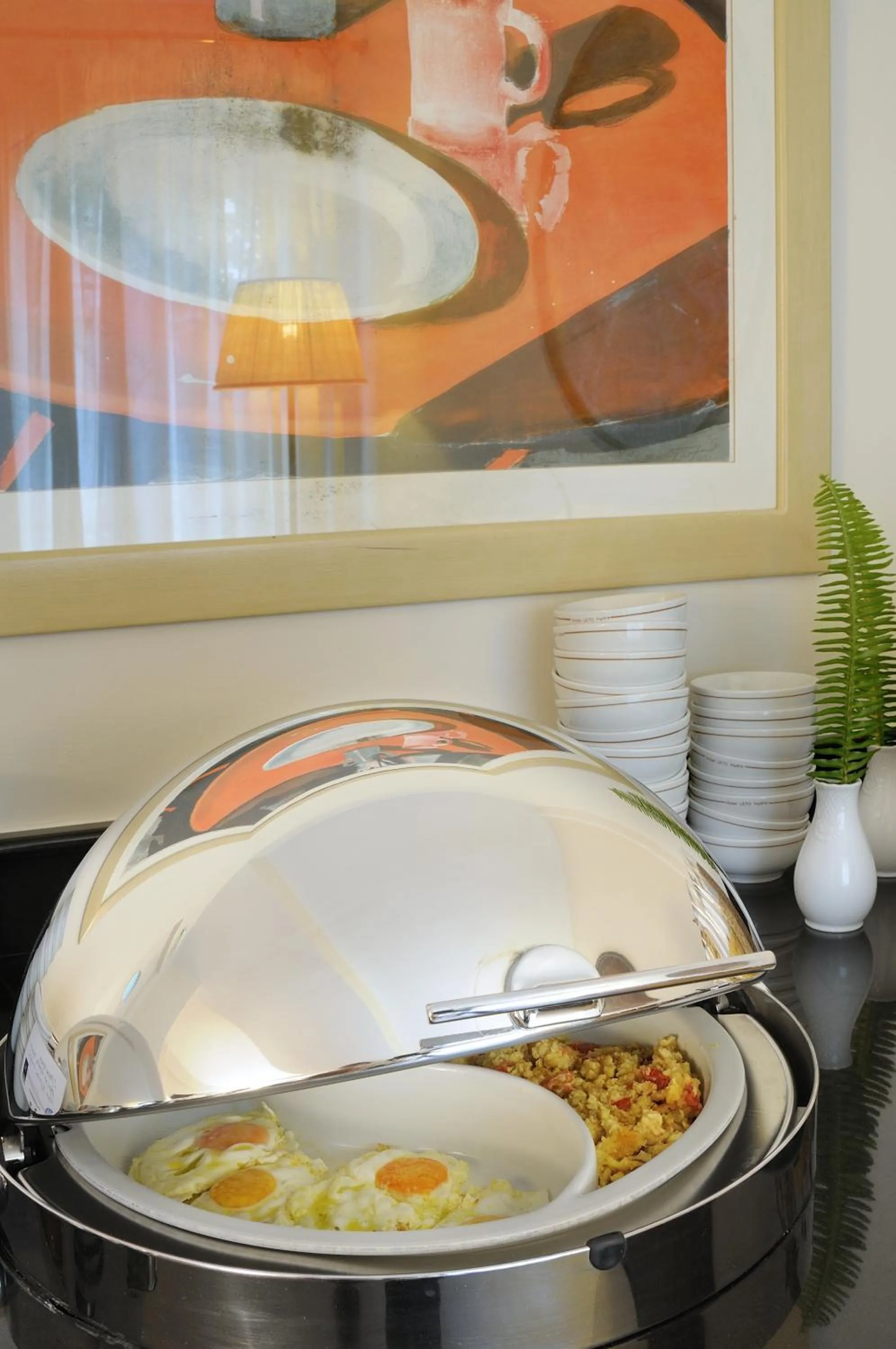 American breakfast in Hotel Leto Hydra