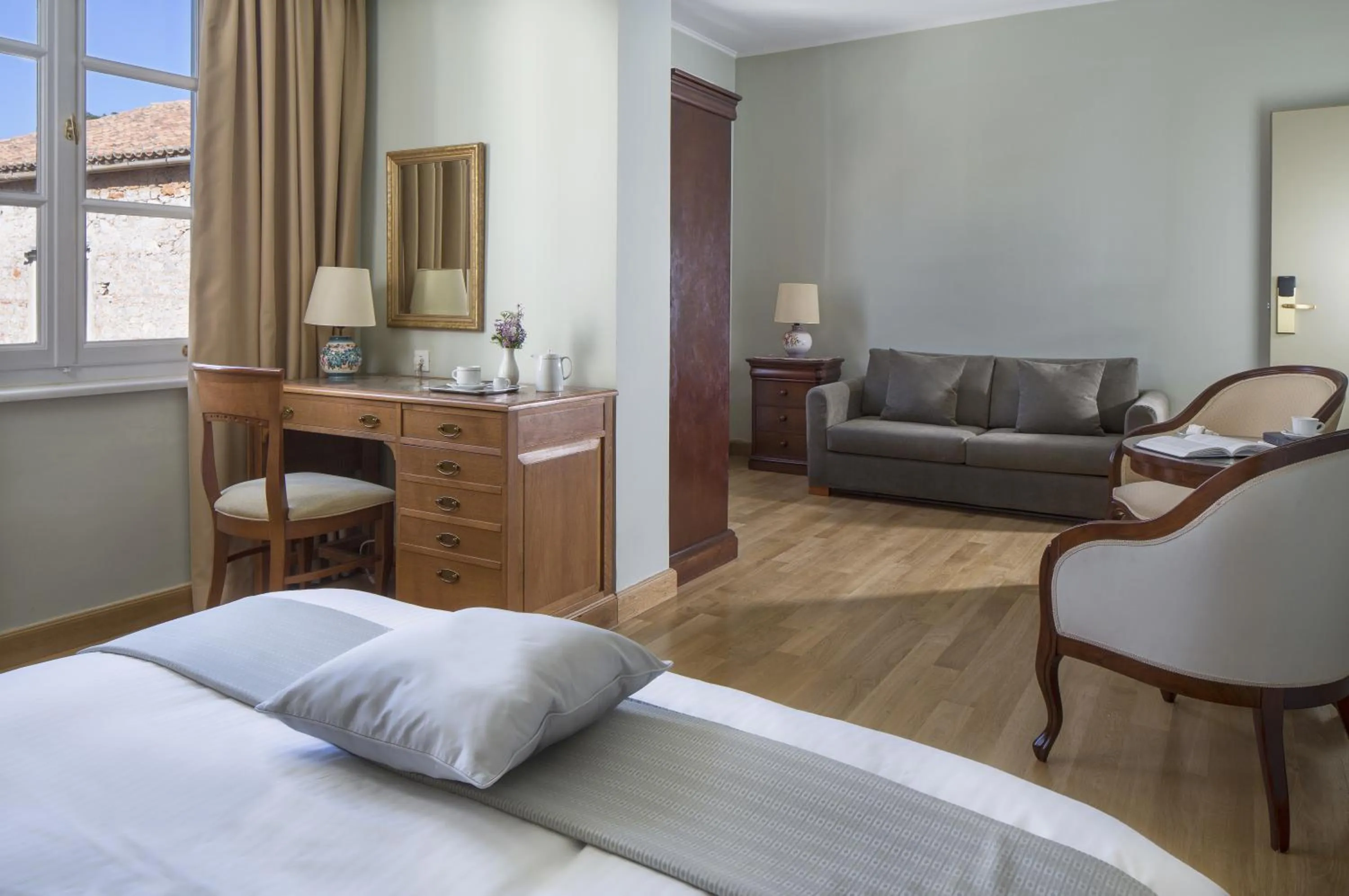 Bedroom, Bed in Hotel Leto Hydra