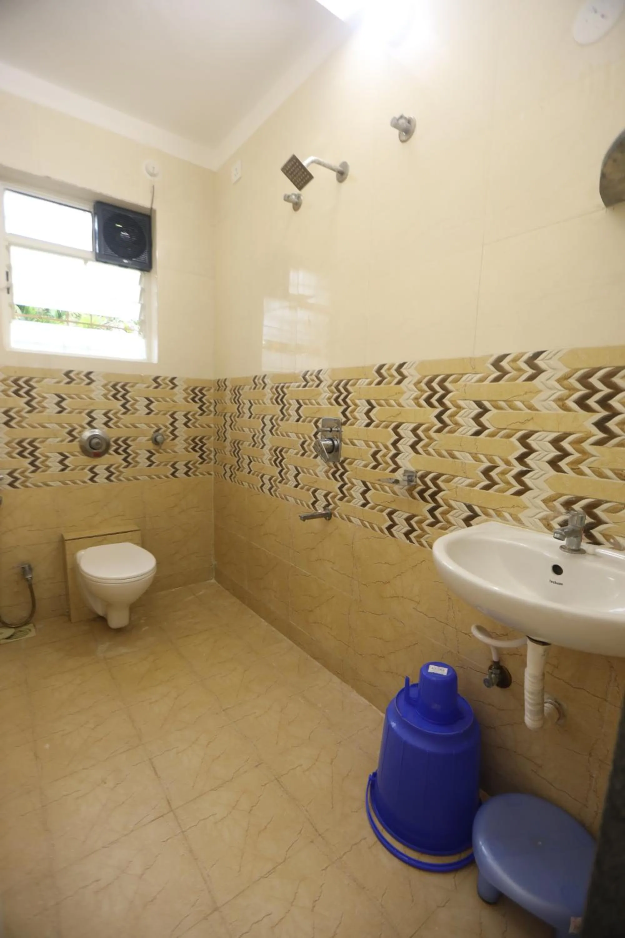 Bathroom in Shree Swami Samarth Resort