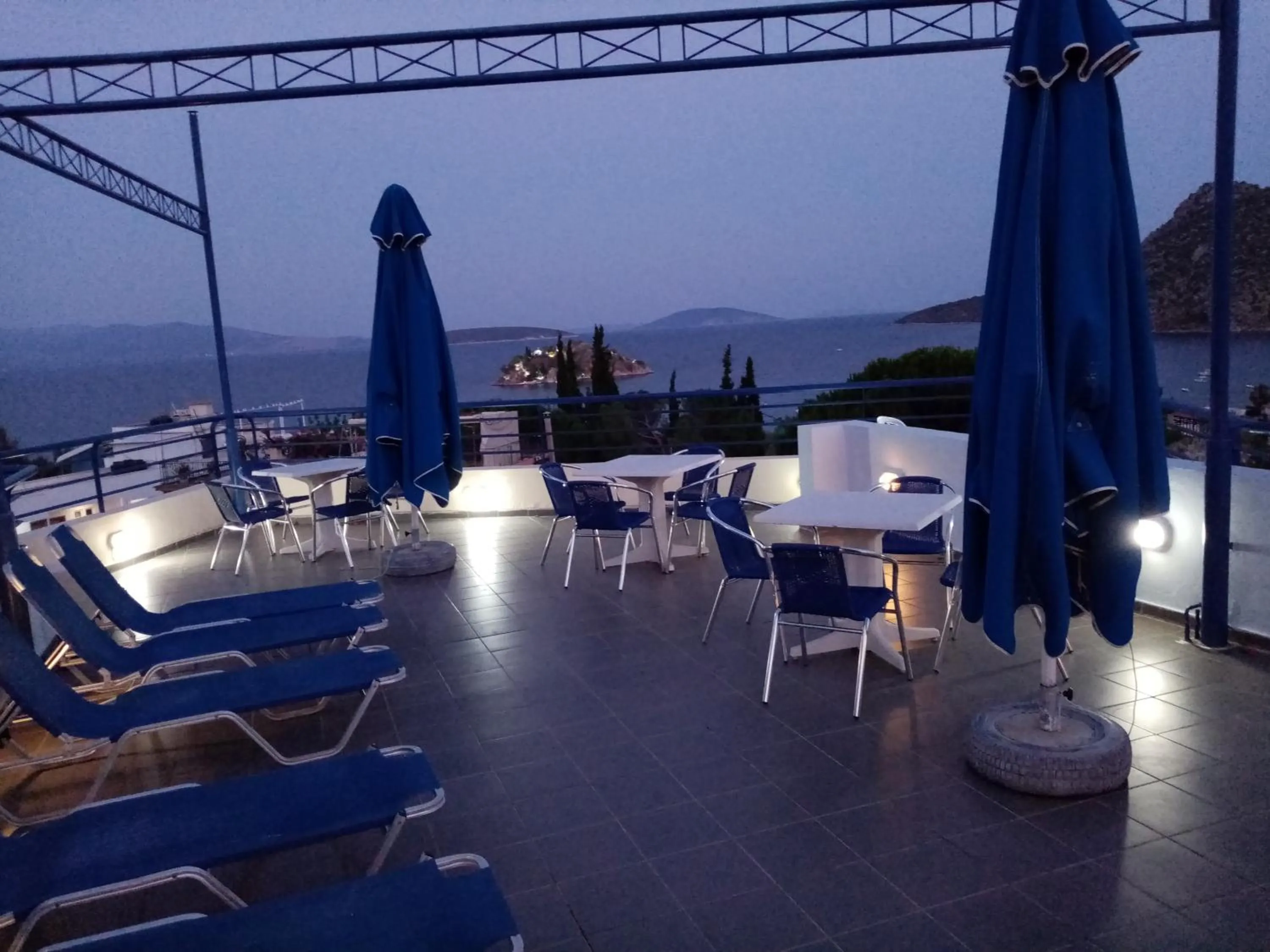 Bird's eye view in Heliotopos Apartments