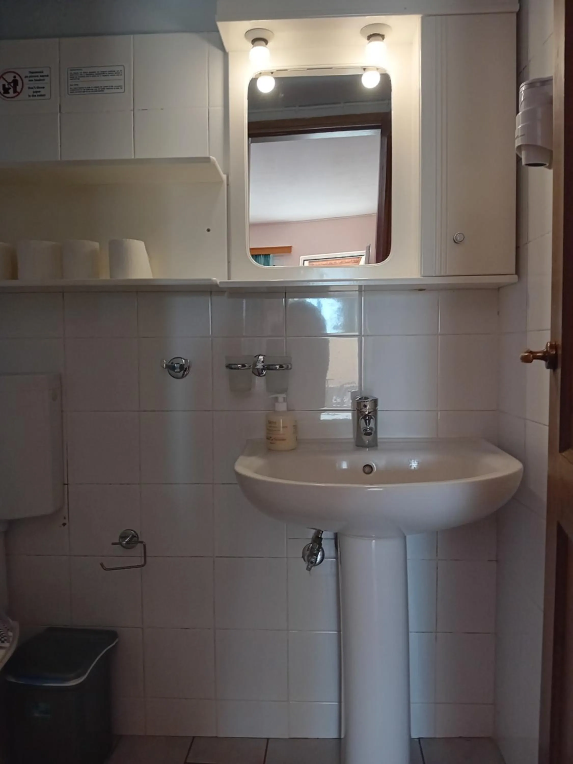 Bathroom in Heliotopos Apartments