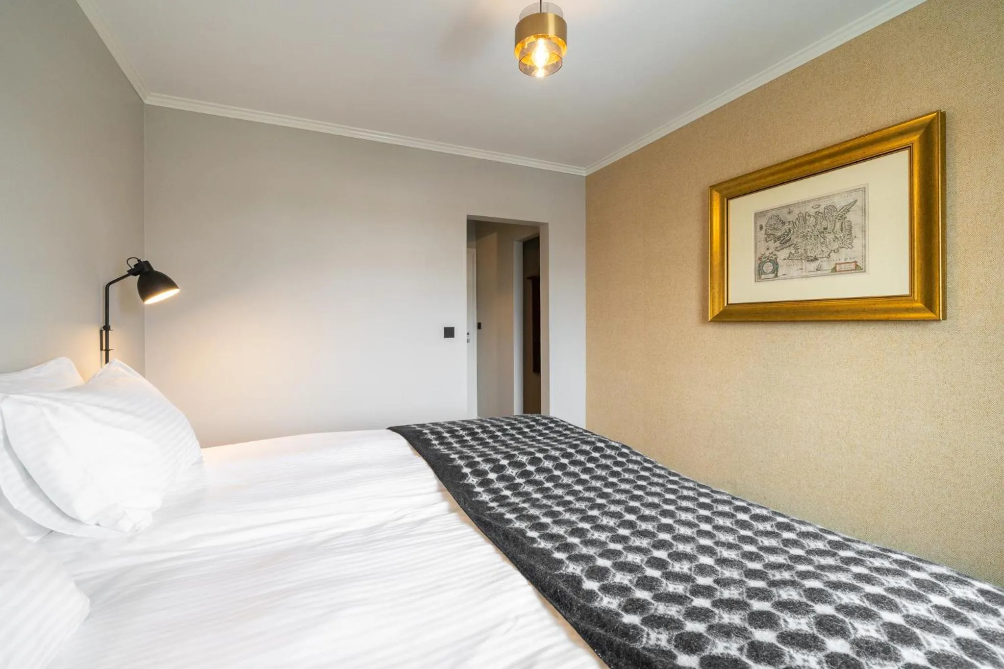 Bed in Hótel Blönduós