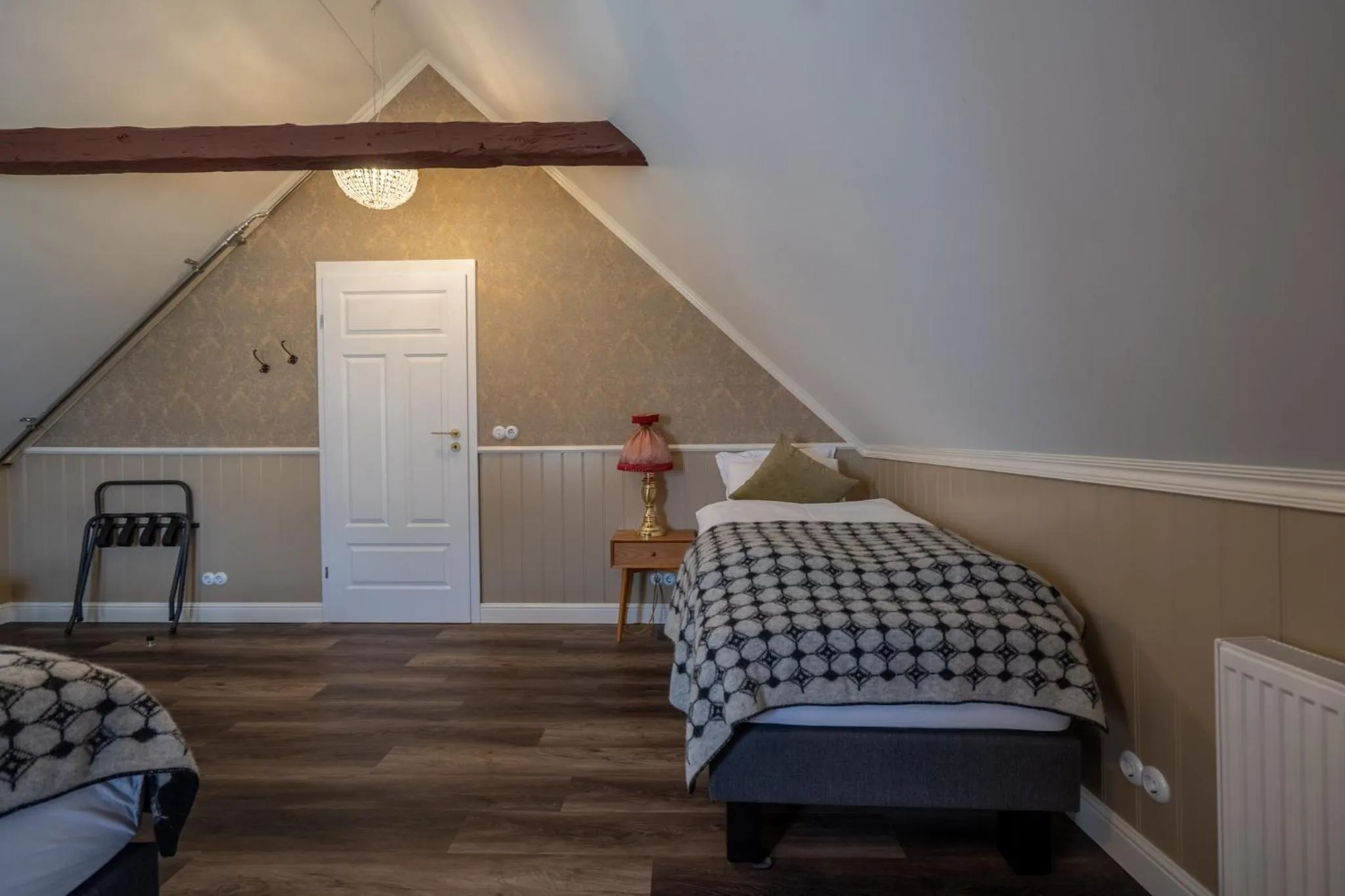 Bedroom, Bed in Hótel Blönduós