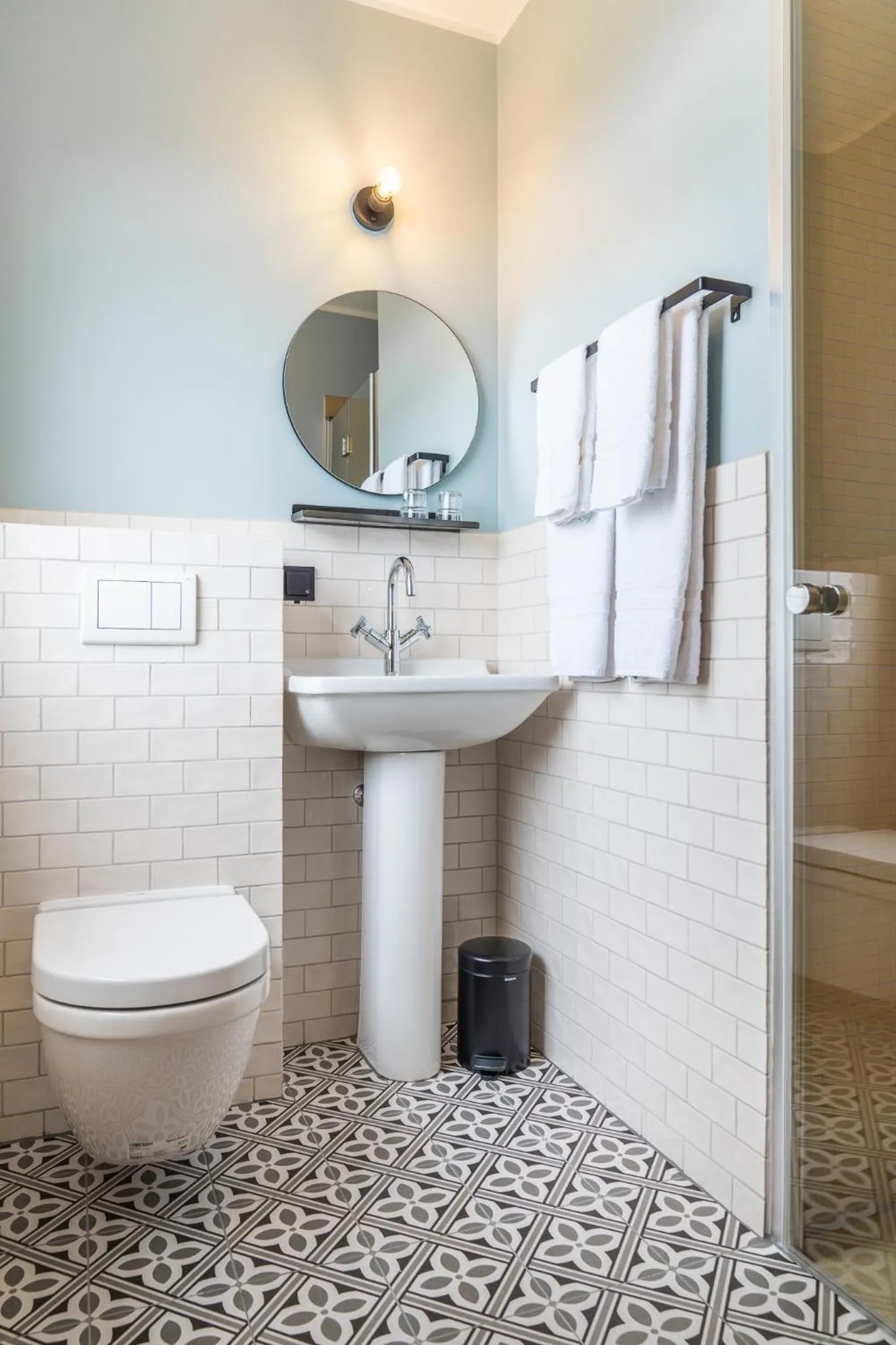 Shower in Hótel Blönduós