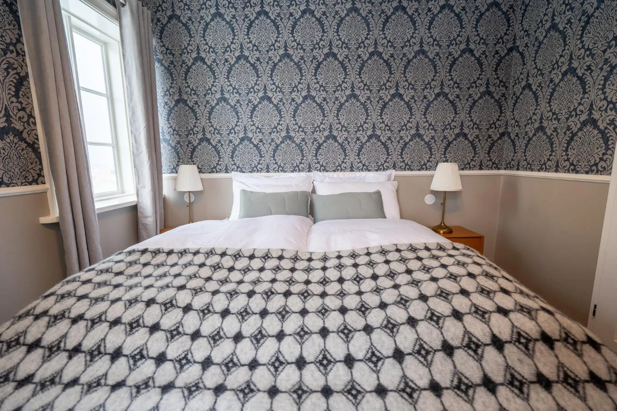 Bedroom, Bed in Hótel Blönduós