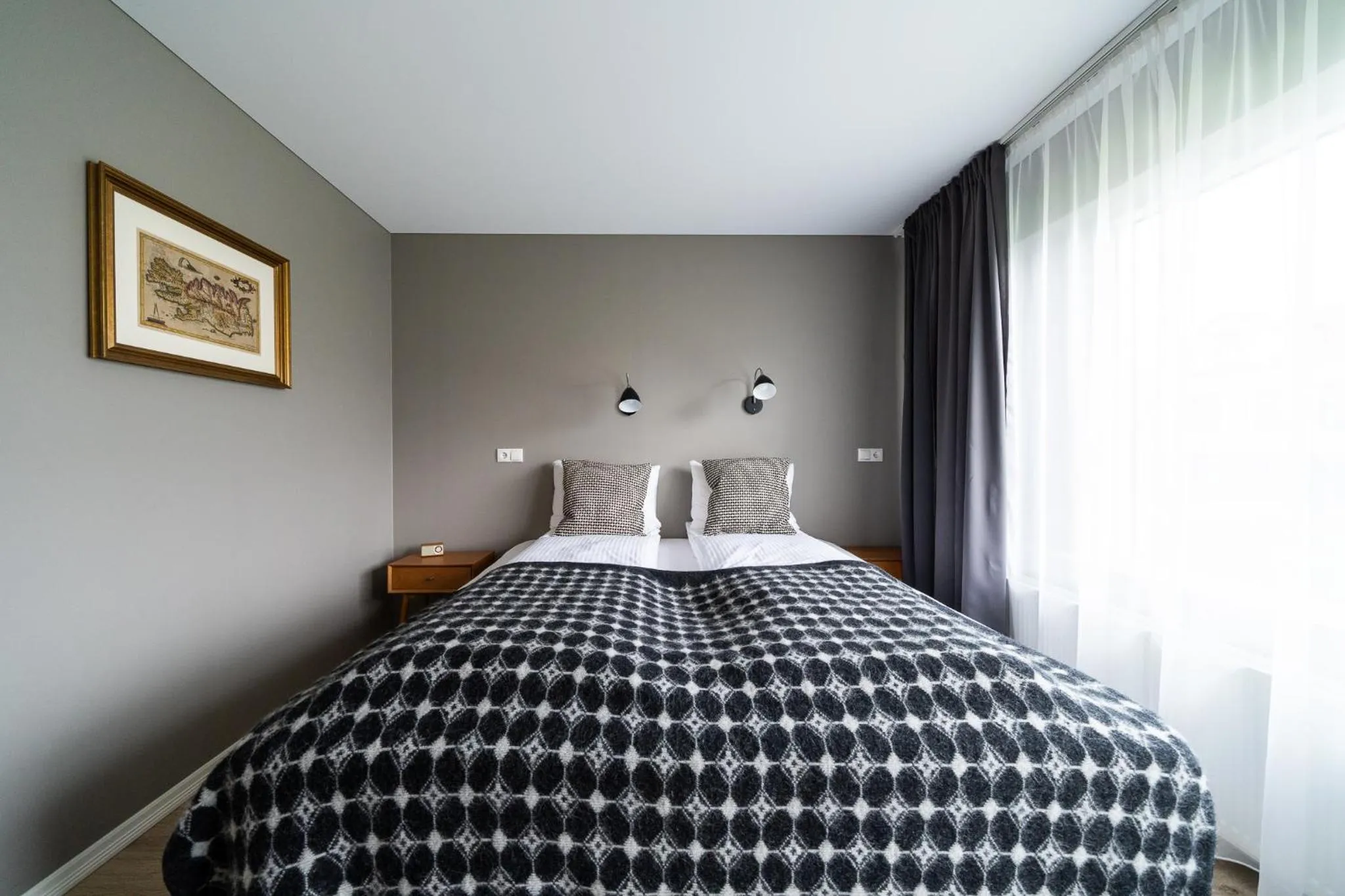 Bed in Hótel Blönduós