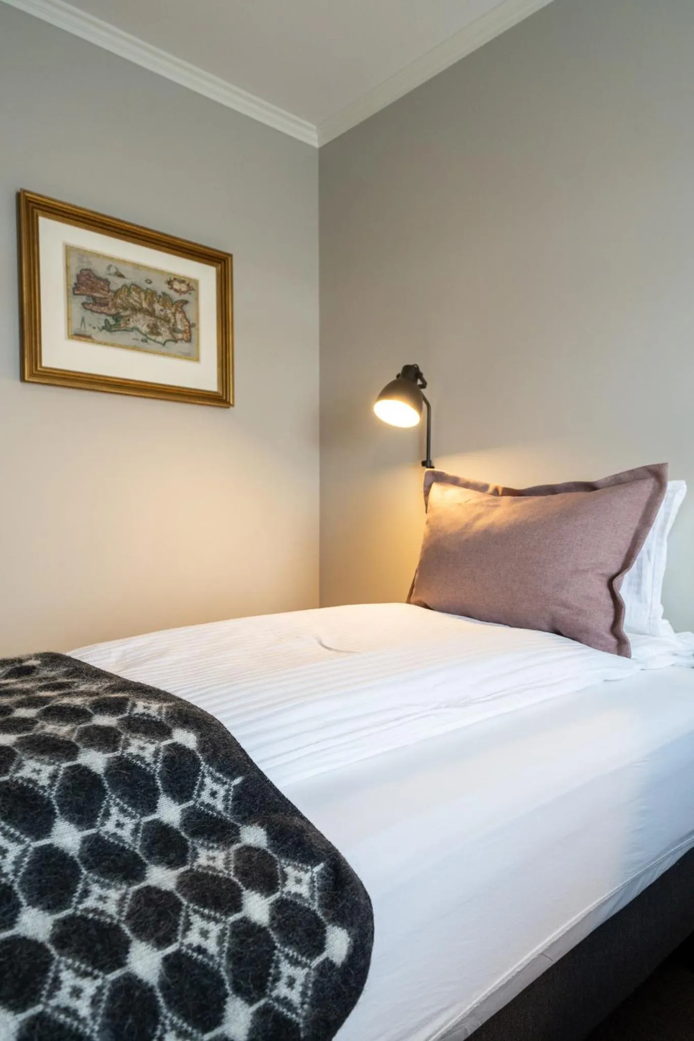 Bed in Hótel Blönduós