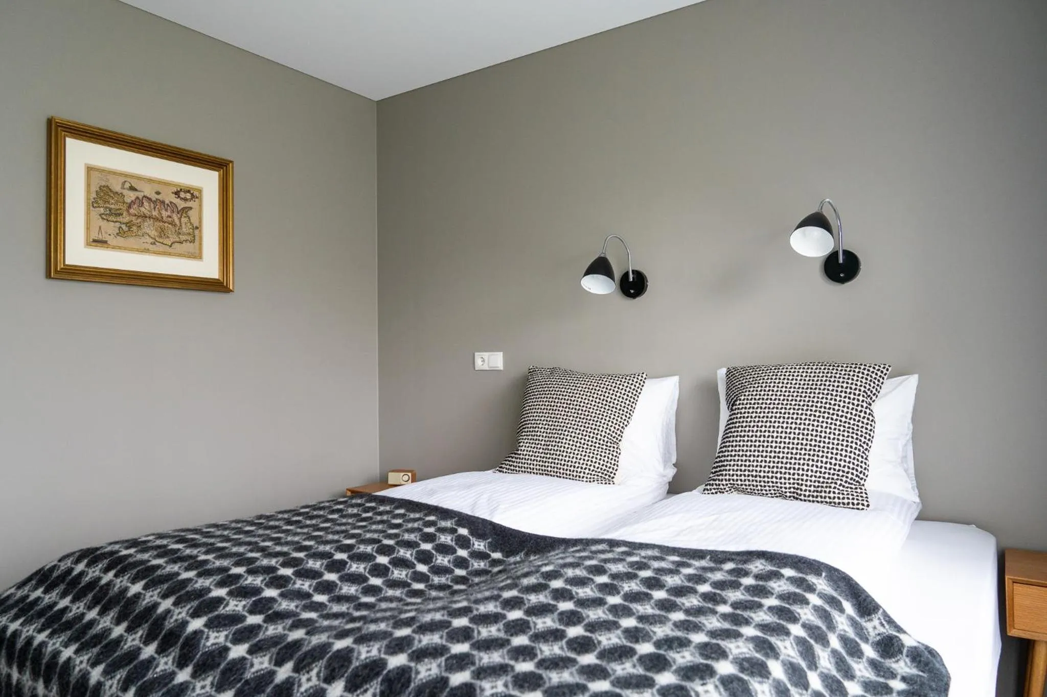 Bed in Hótel Blönduós