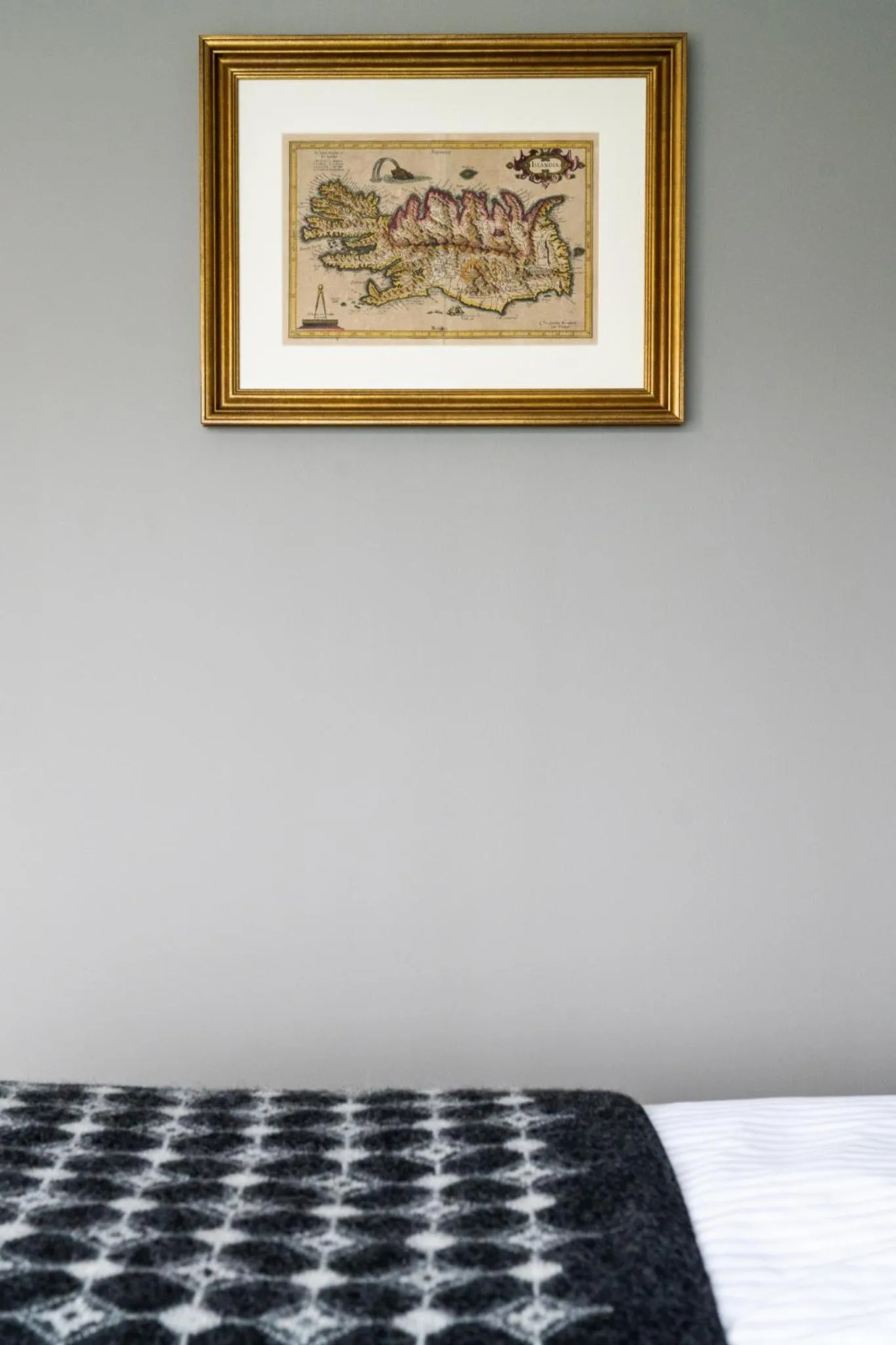 Bed in Hótel Blönduós