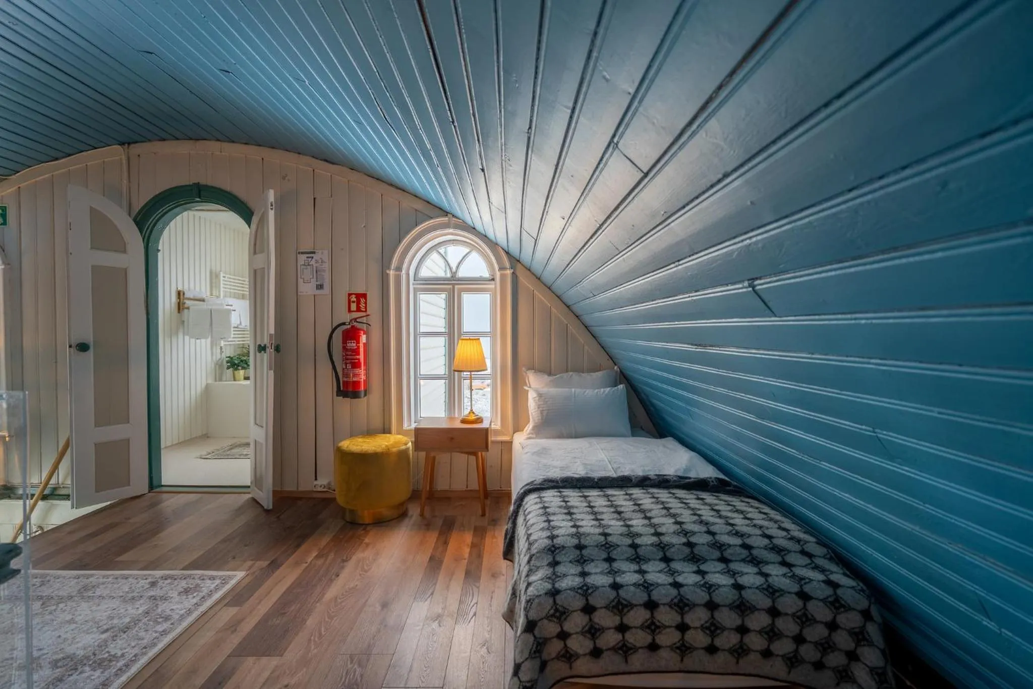 Bedroom, Bed in Hótel Blönduós