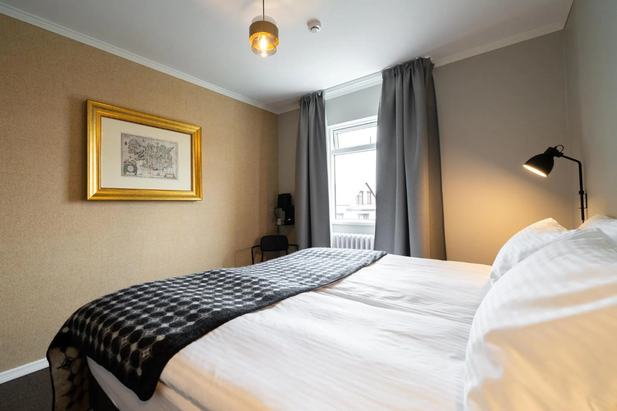 Bed in Hótel Blönduós