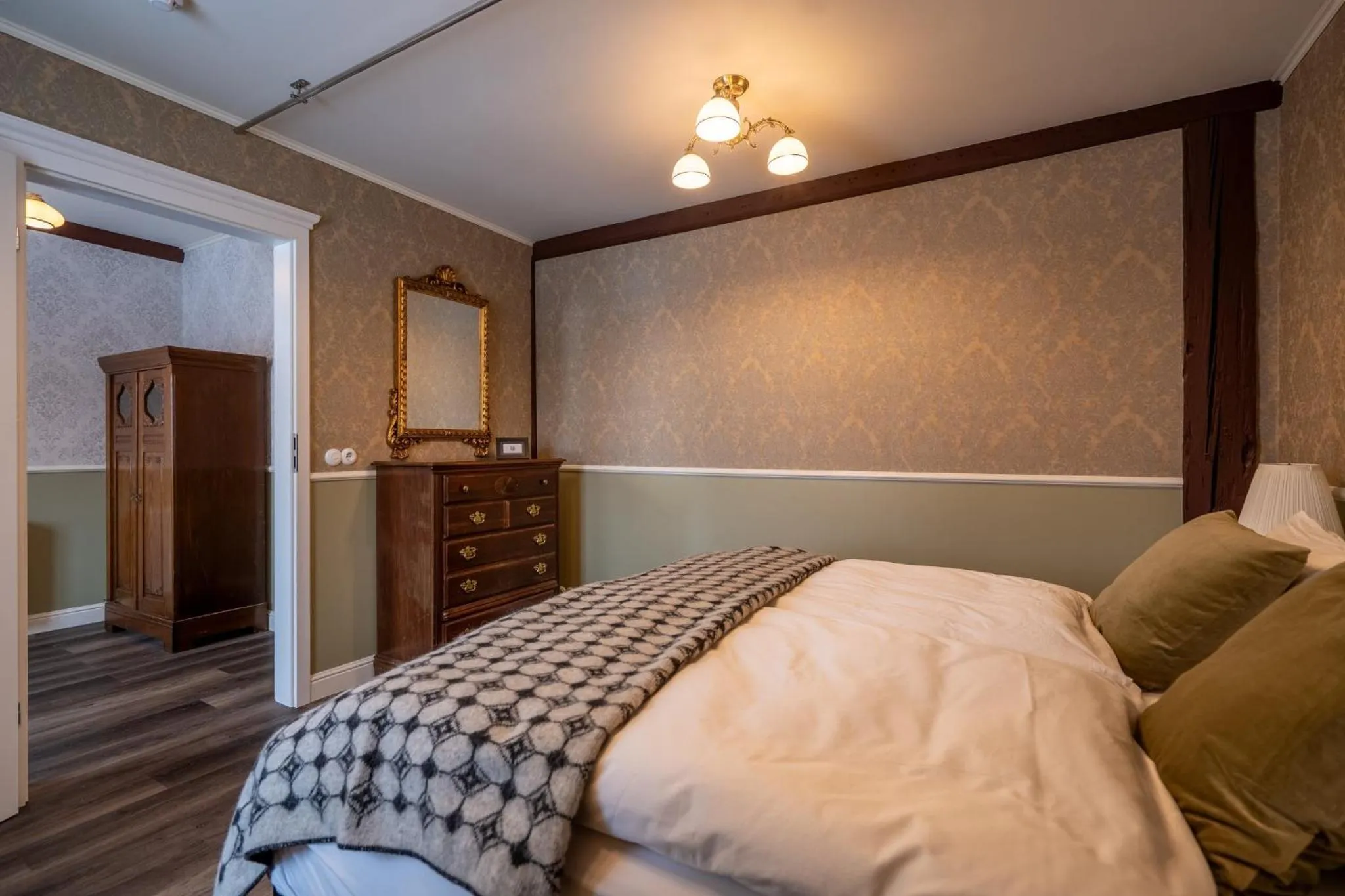 Bedroom, Bed in Hótel Blönduós