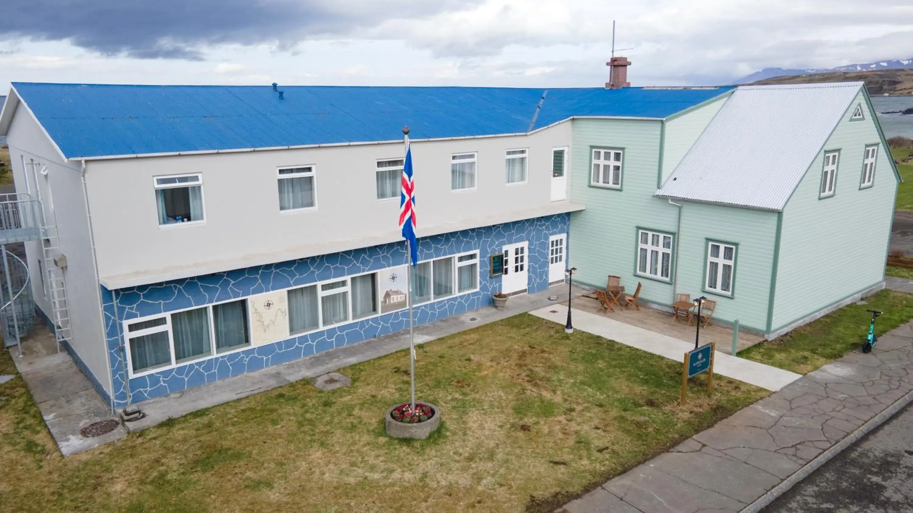 Deluxe Double Room with Sea View in Hótel Blönduós Deluxe Double Room with Sea View in Hótel Blönduós