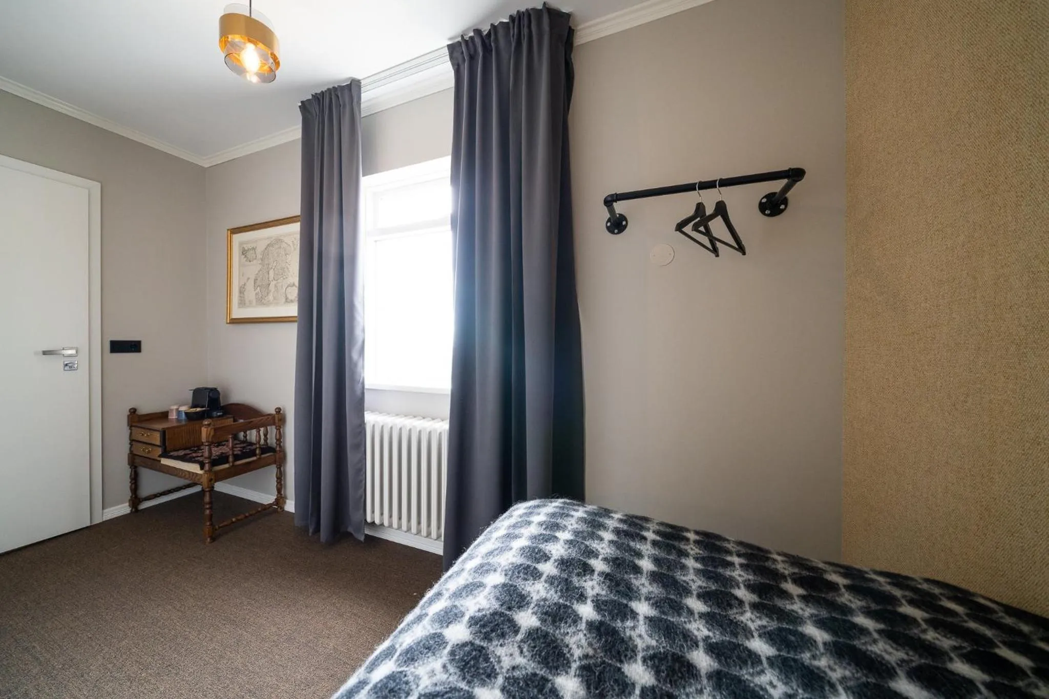 Bedroom, Bed in Hótel Blönduós