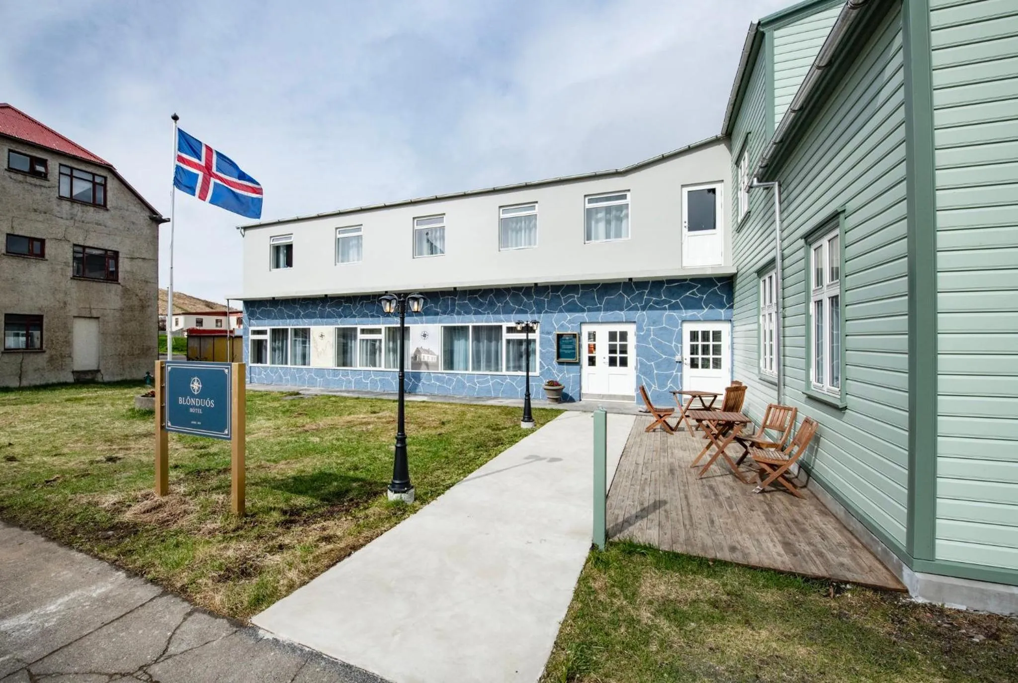 Facade/entrance in Hótel Blönduós