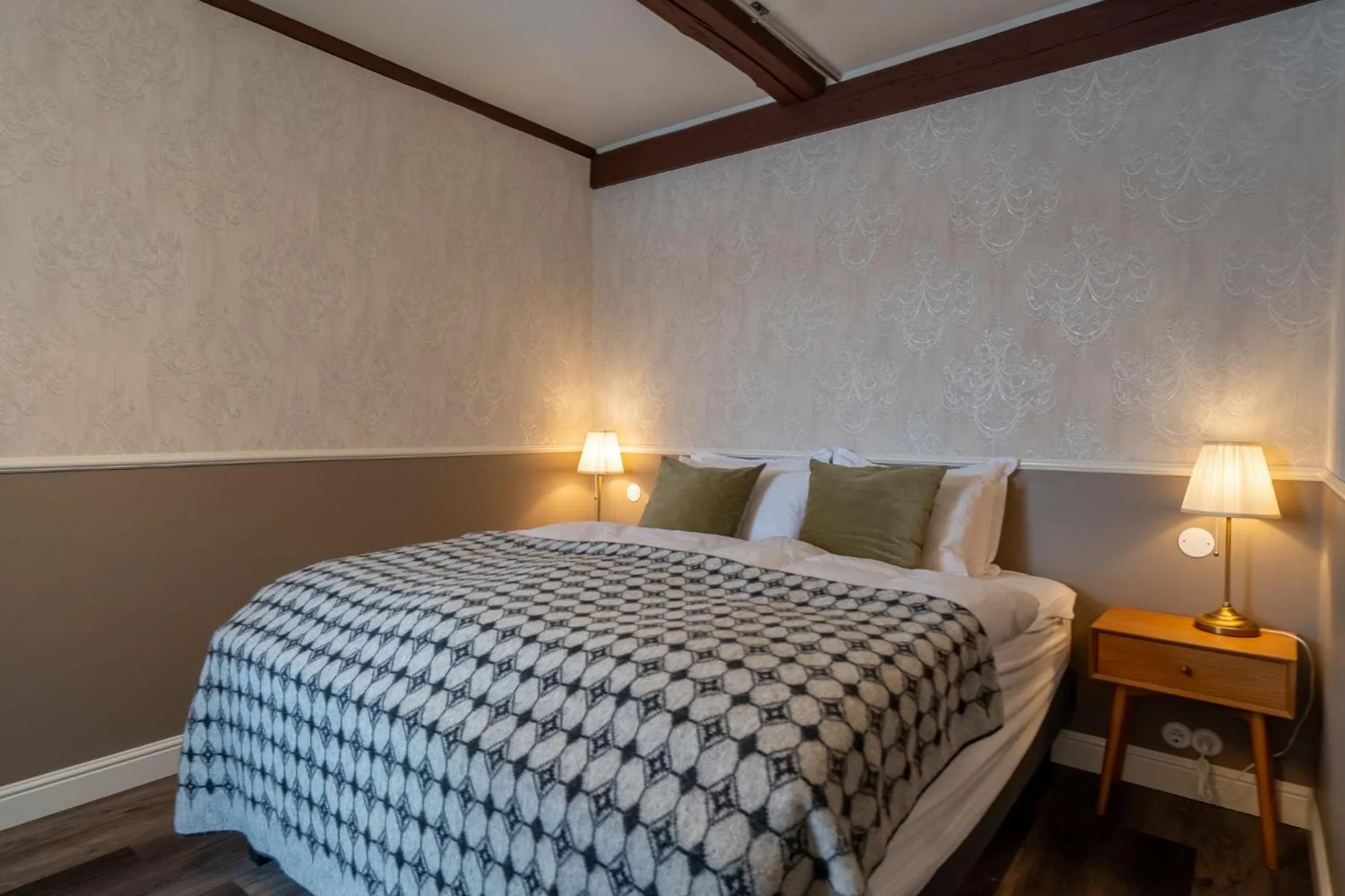 Bedroom, Bed in Hótel Blönduós