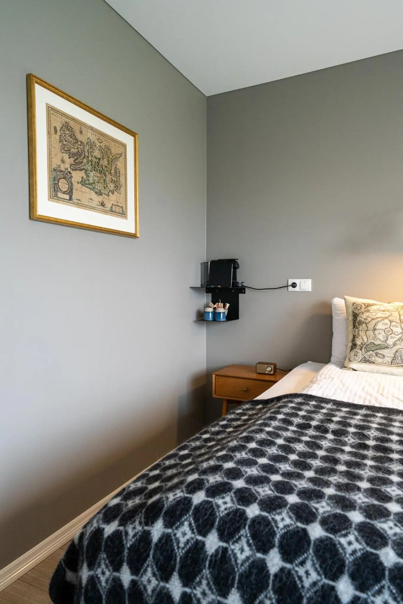 Bed in Hótel Blönduós