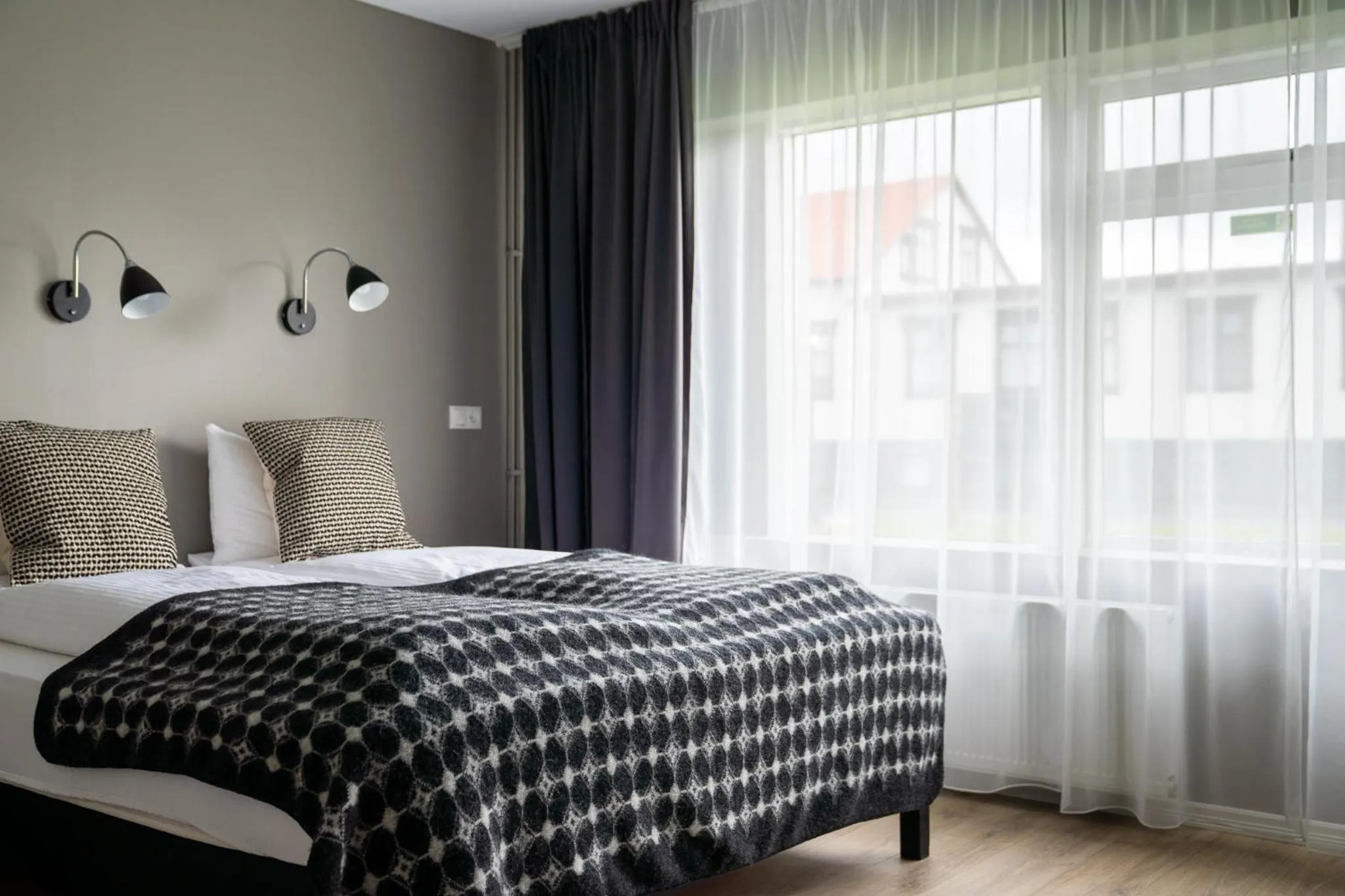 Bed in Hótel Blönduós