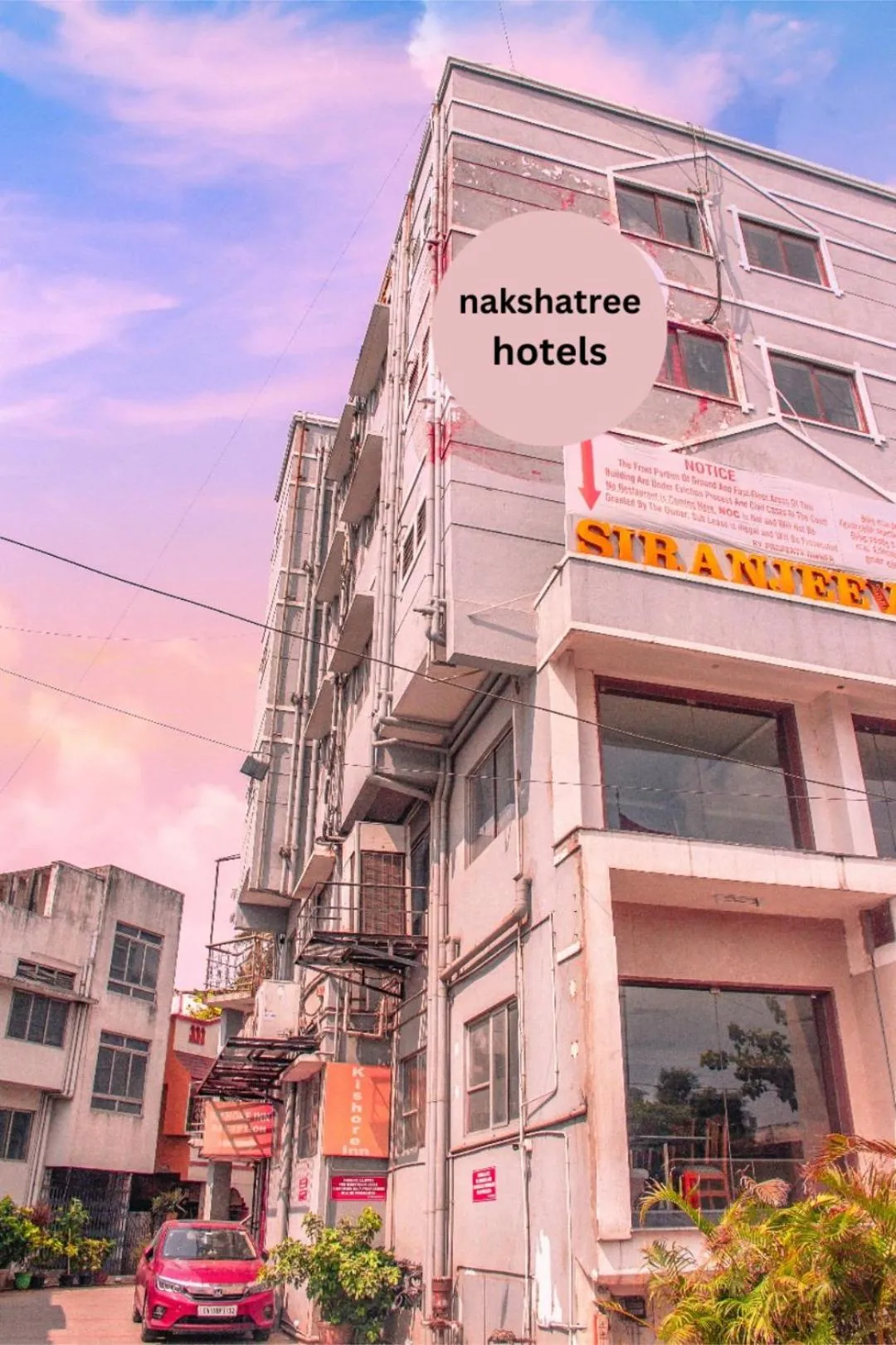 Property building in Naksha Tree Hotels Kishore Inn - Koyambedu