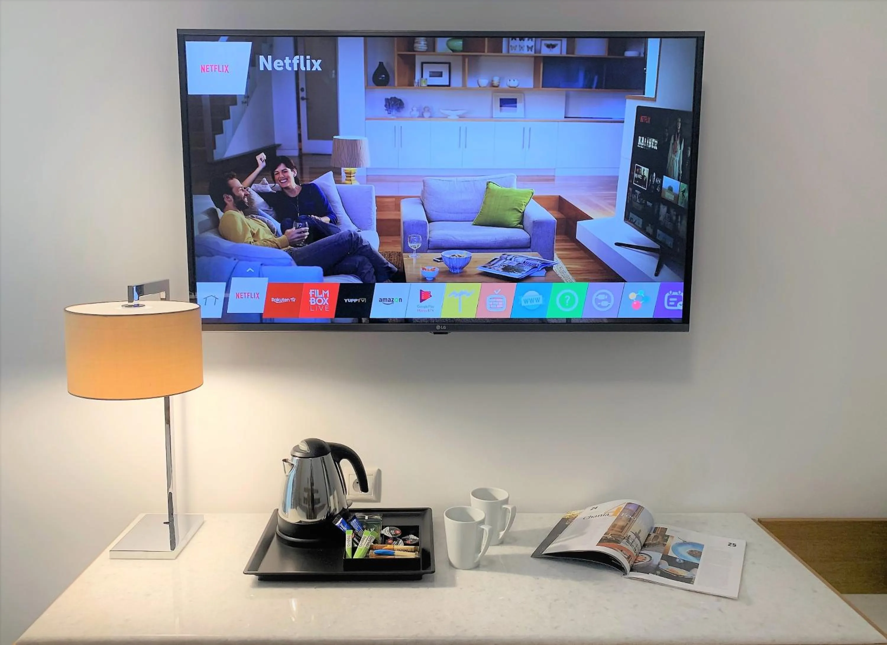 TV and multimedia in Kydon The Heart City Hotel